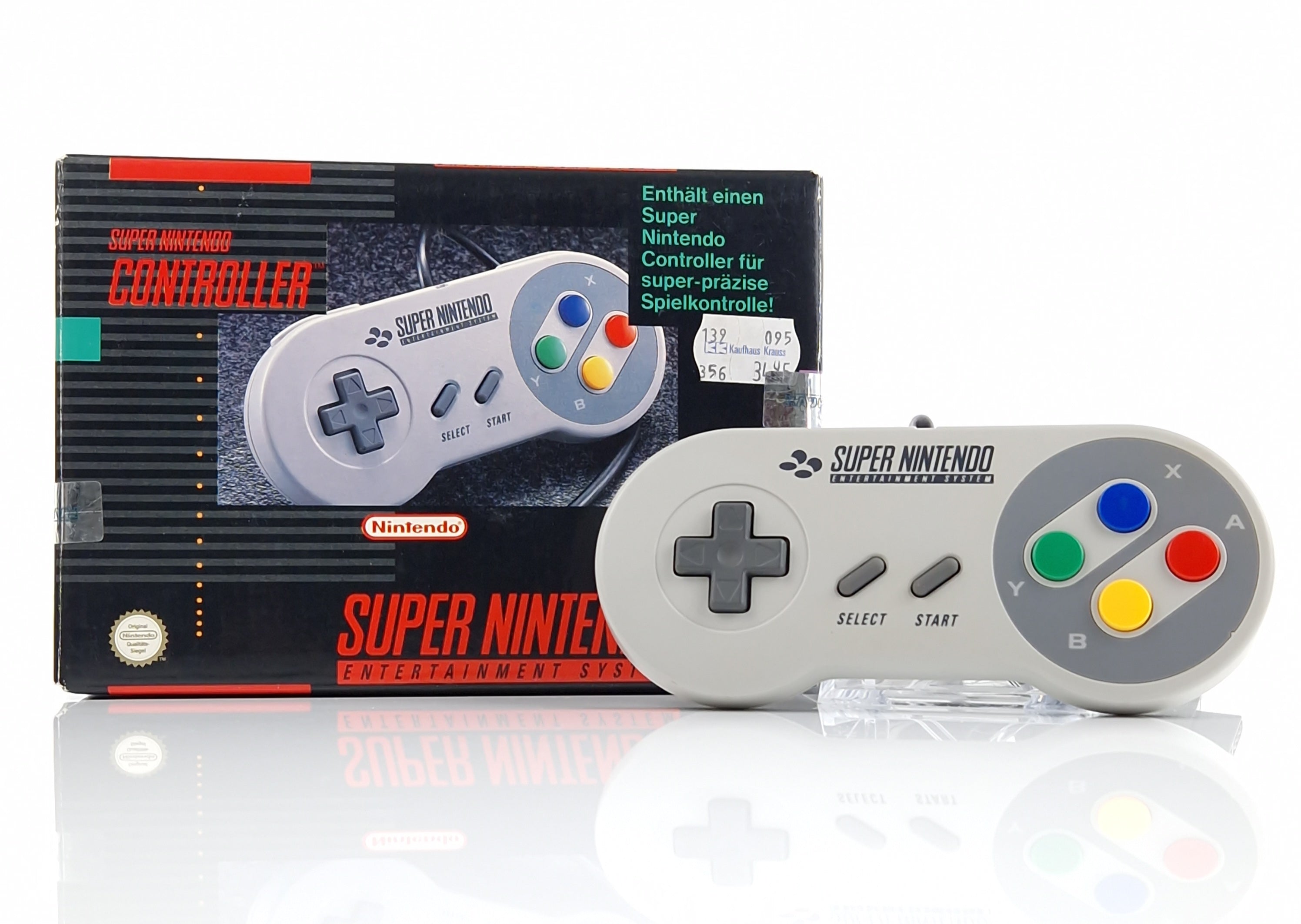 Super Nintendo Zubehör – SNES Controller Gamepad OVP PAL