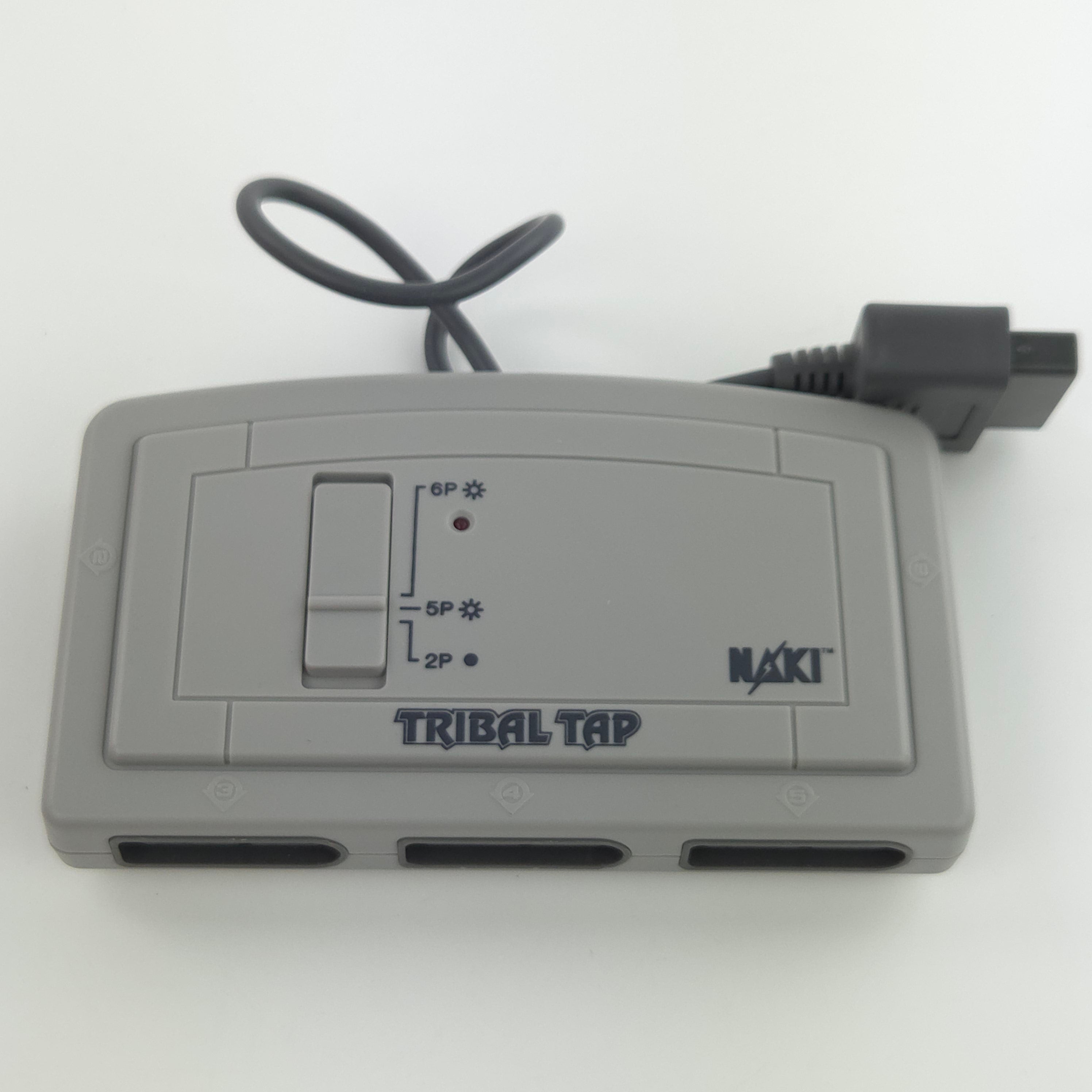 Super Nintendo Zubehör – Tribal Tap 6 Player Adaptor OVP