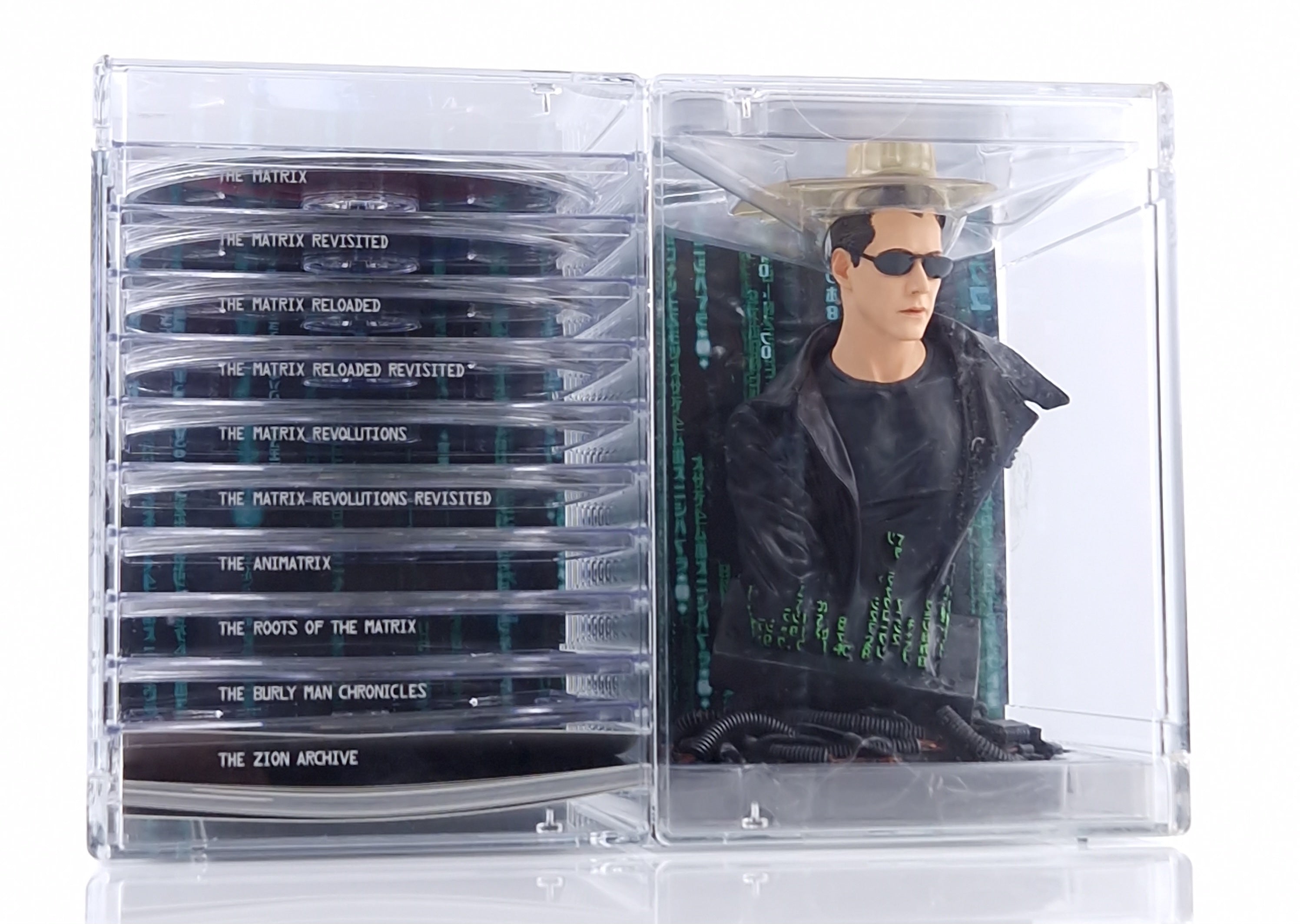 Ultimate Matrix Collection mit Figur 10 DVDs Sammler Neu