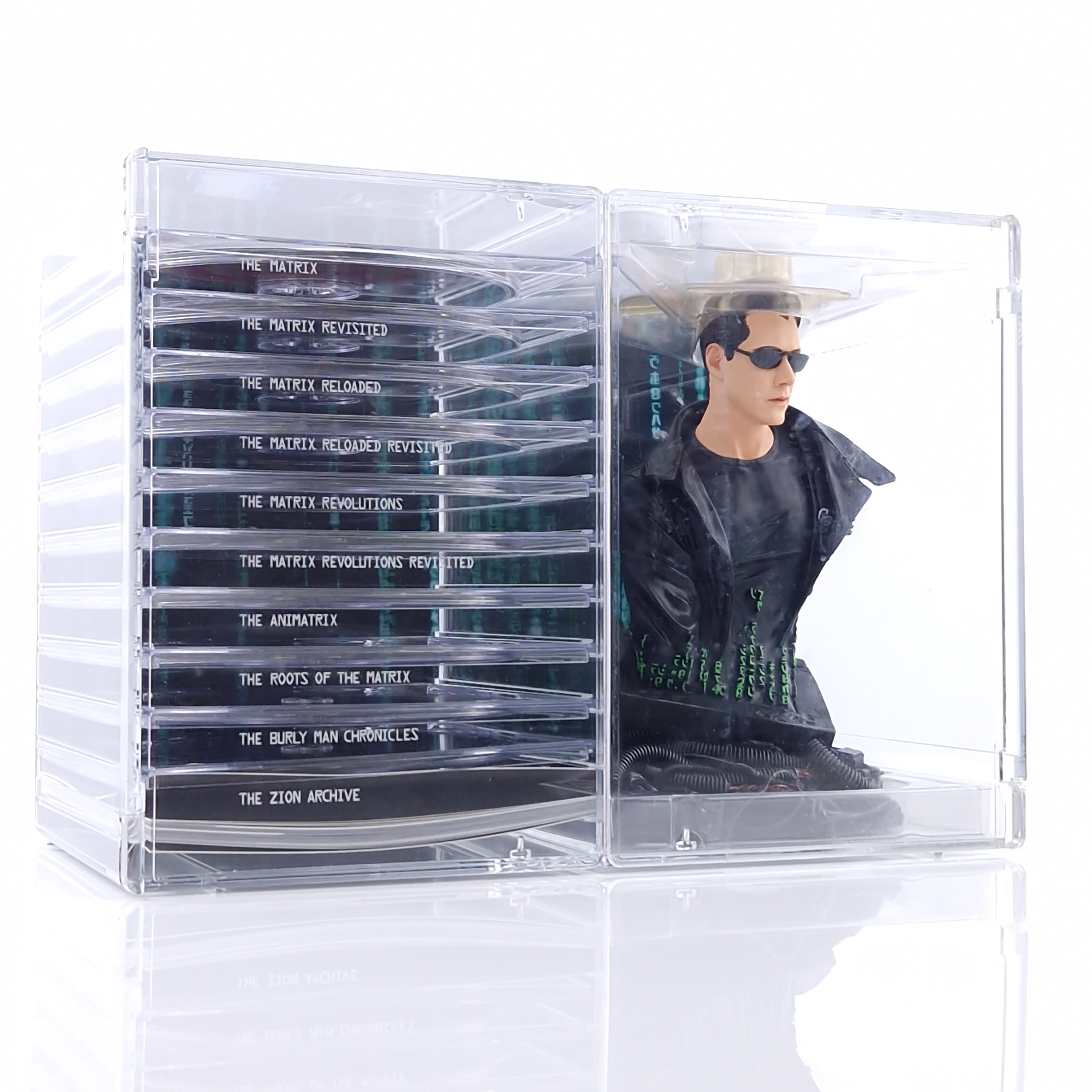Ultimate Matrix Collection mit Figur 10 DVDs Sammler Neu