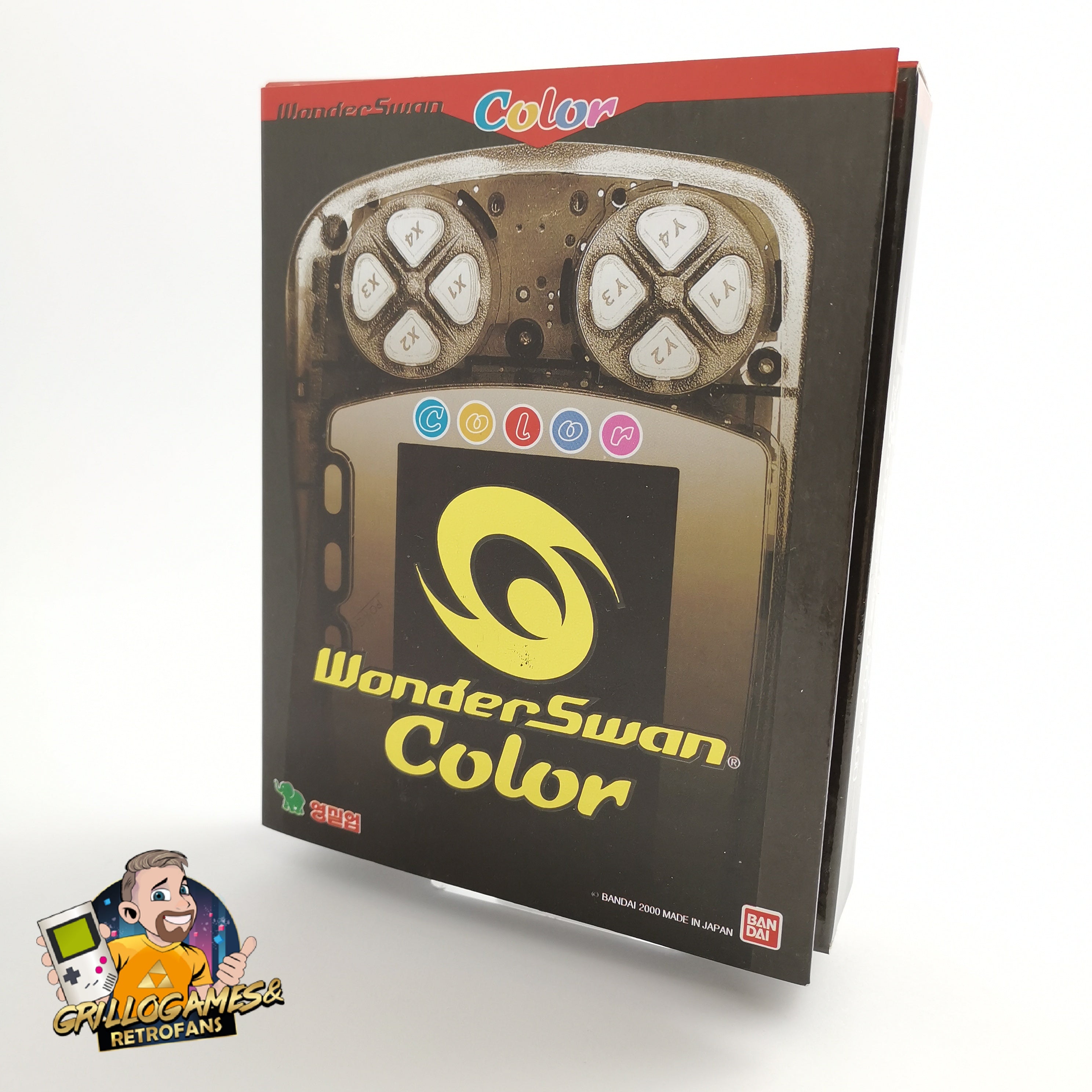 Wonderswan Color Konsole Pearl Blue OVP Neu