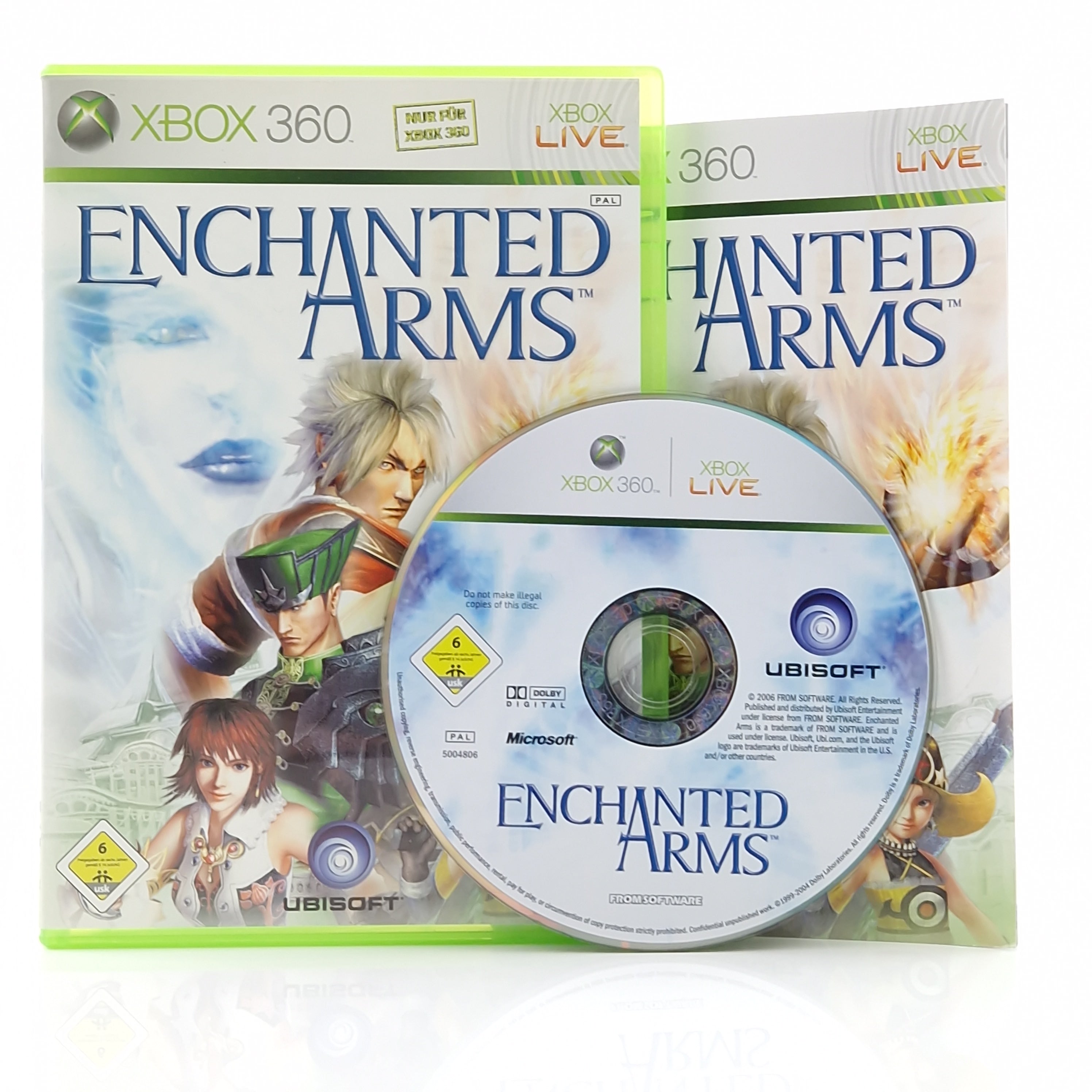 Xbox 360 Spiel – Enchanted Arms OVP PAL