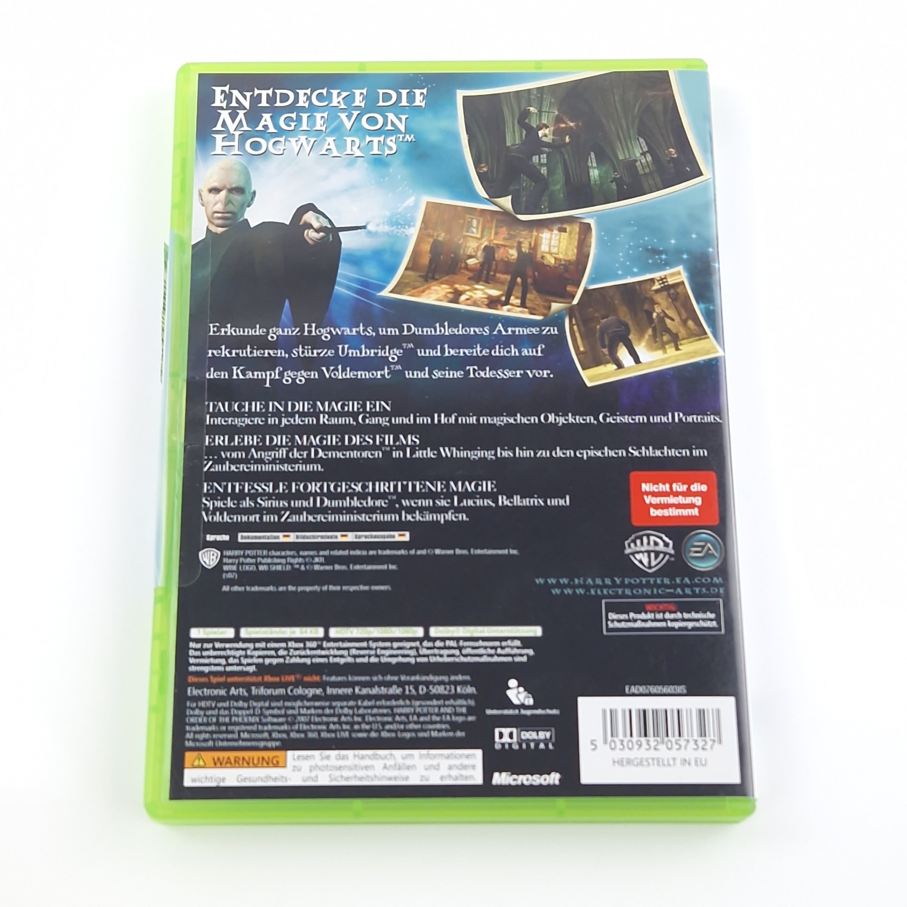 Xbox 360 Spiel – Harry Potter und der Orden des Phönix OVP