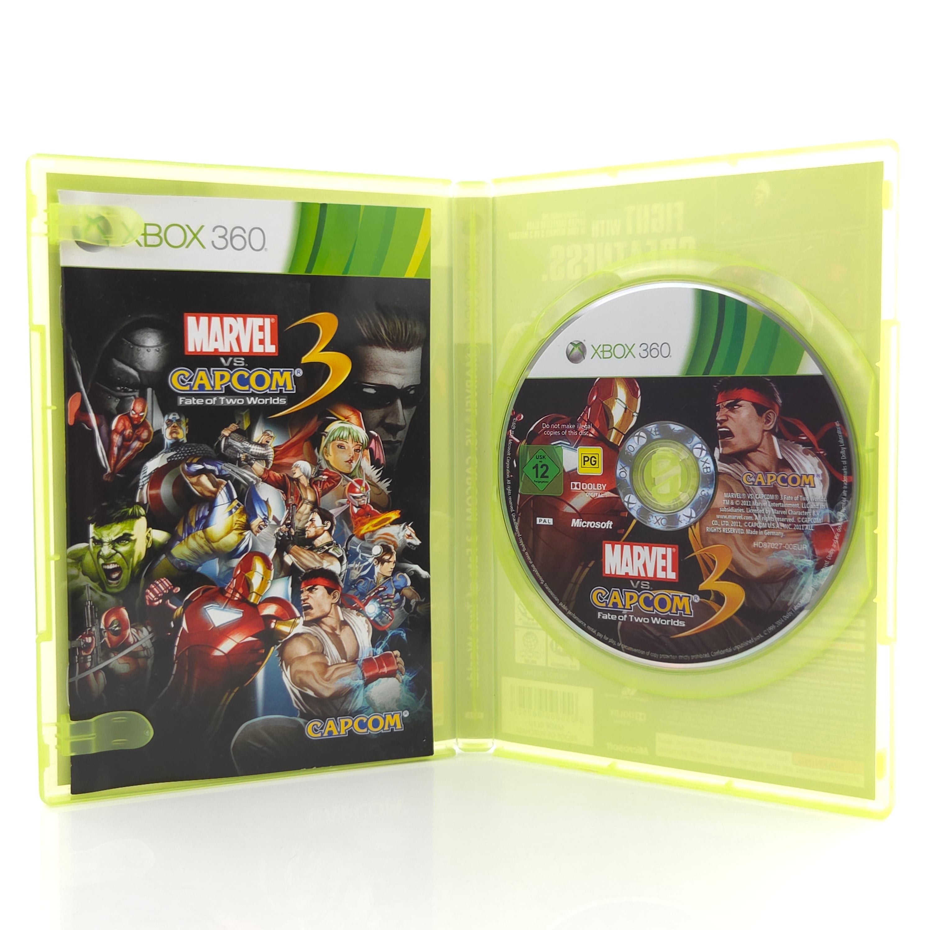 Xbox 360 Spiel – Marvel VS Capcom 3 (PAL OVP)