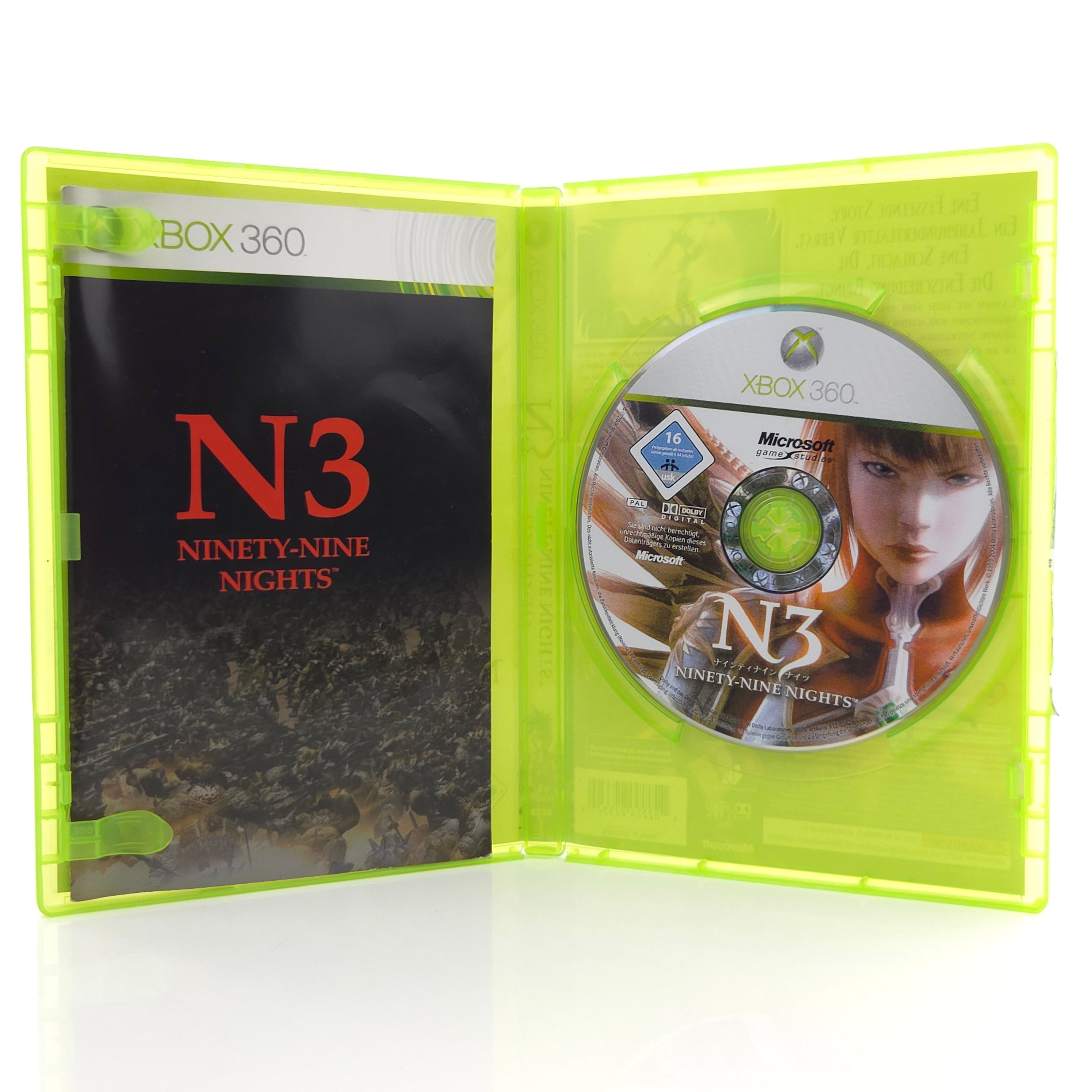 Xbox 360 Spiel – N3 Ninety-Nine Nights (PAL OVP)