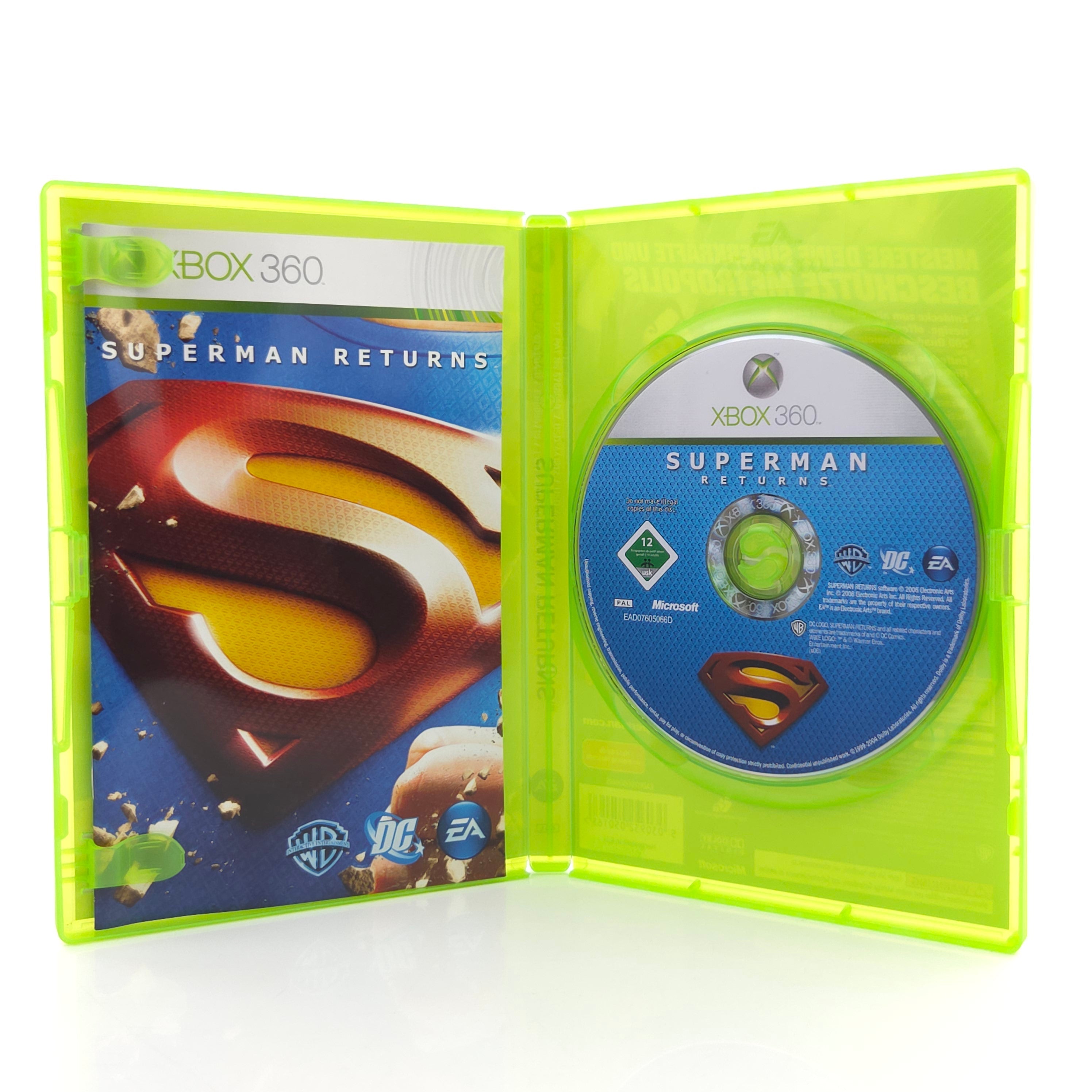 Xbox 360 Spiel – Superman Returns (PAL OVP)