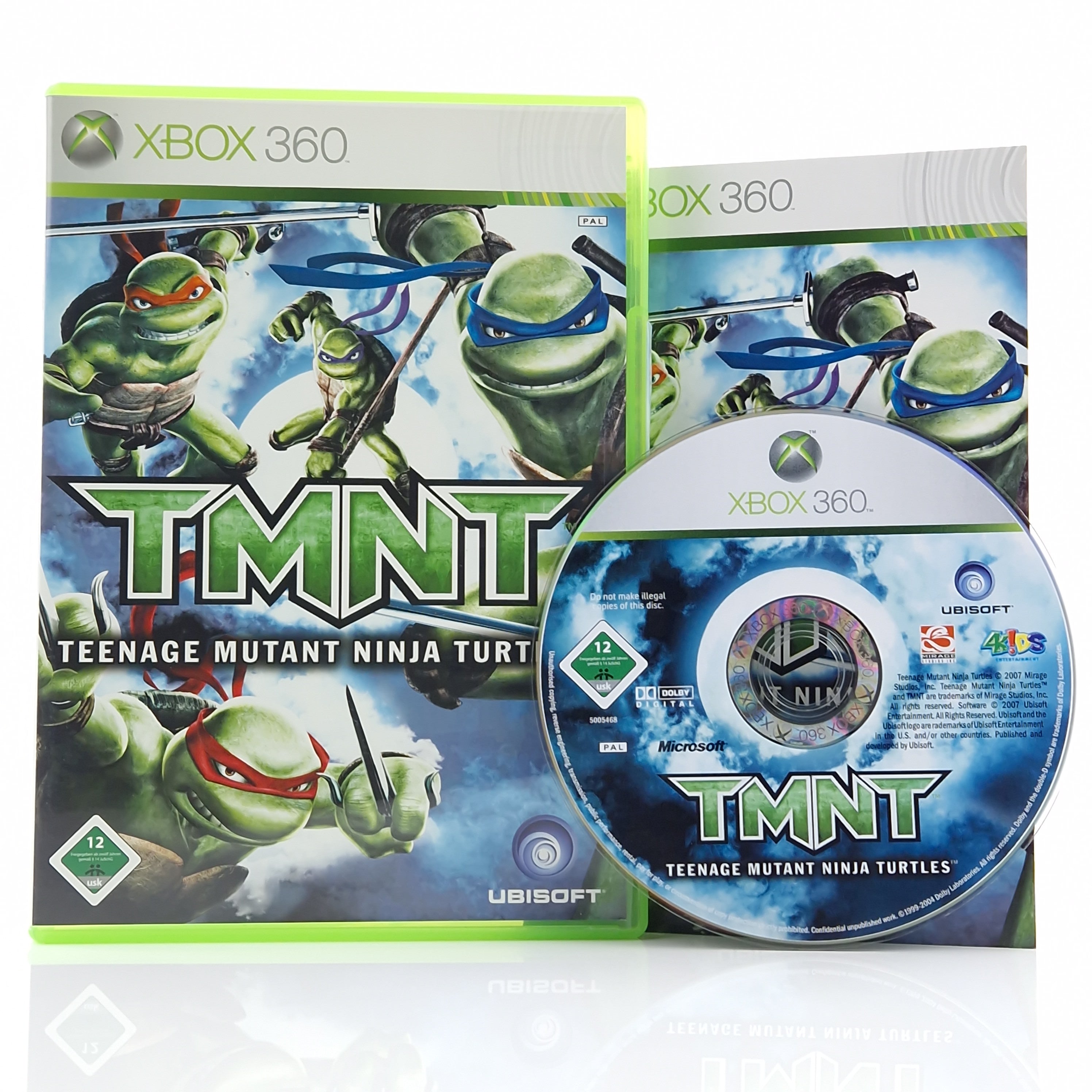 Xbox 360 Spiel – Teenage Mutant Ninja Turtles (OVP PAL)
