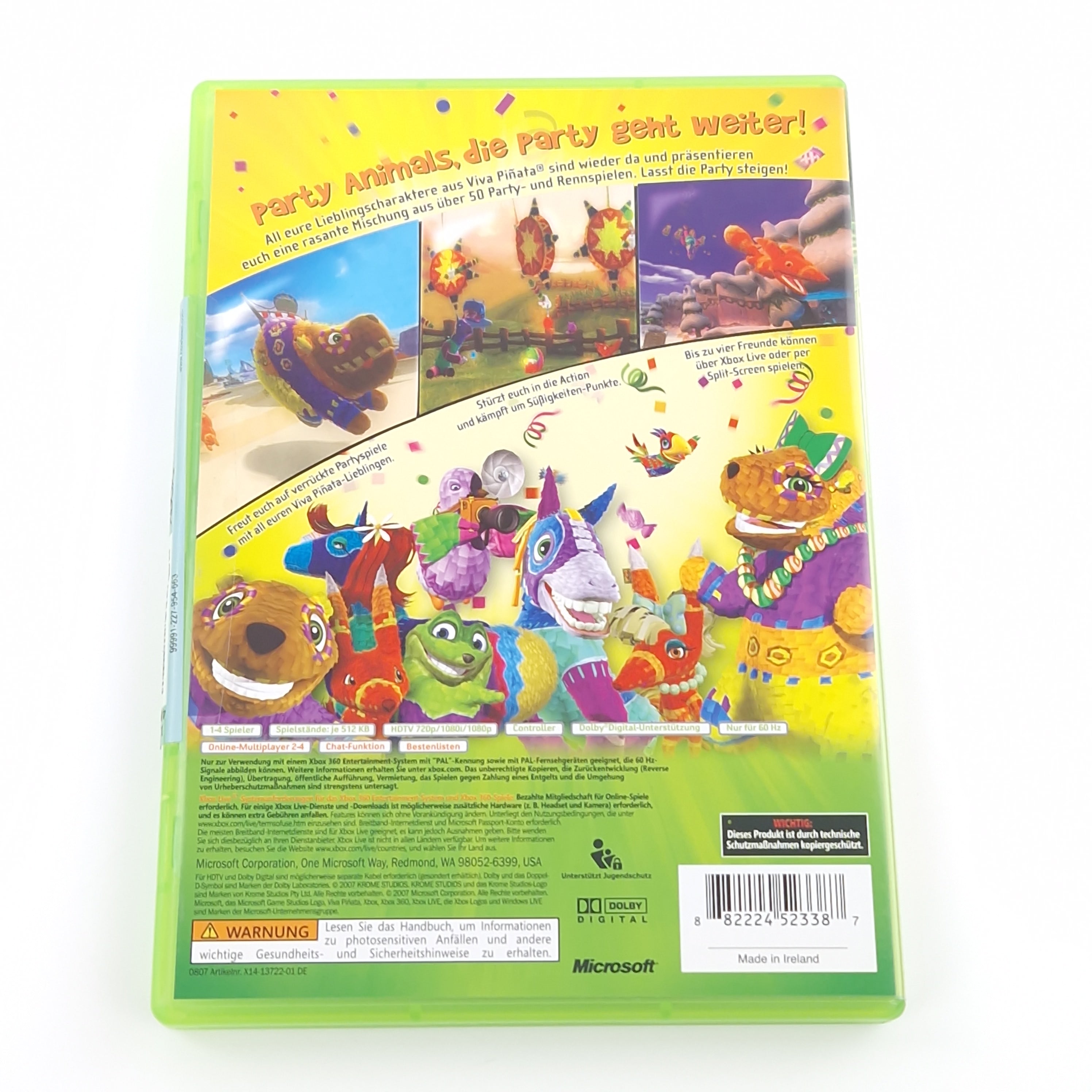 Xbox 360 Spiel – Viva Pinata Party Animals (OVP PAL)