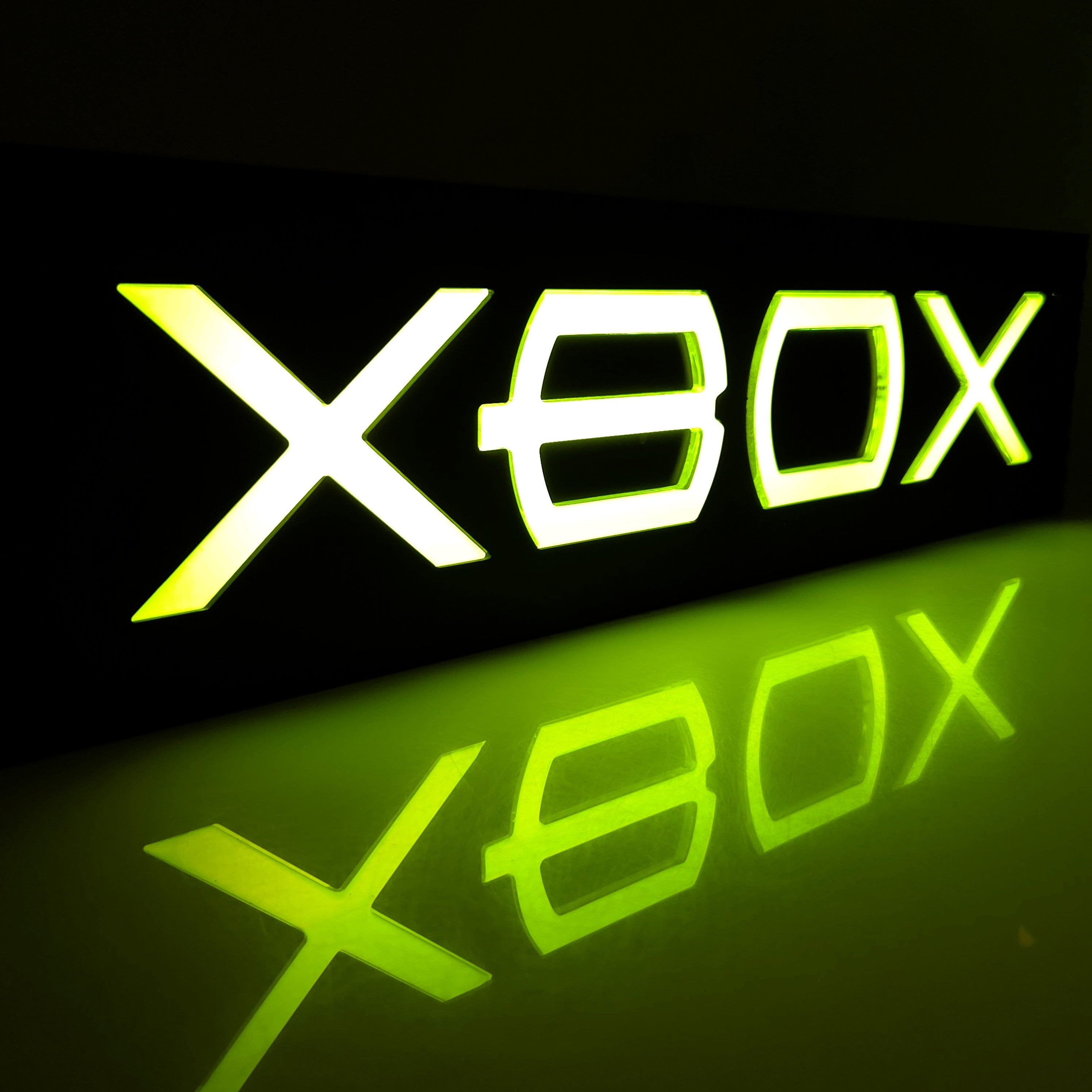 Xbox Classic Leuchtreklame Promo Aufsteller Original