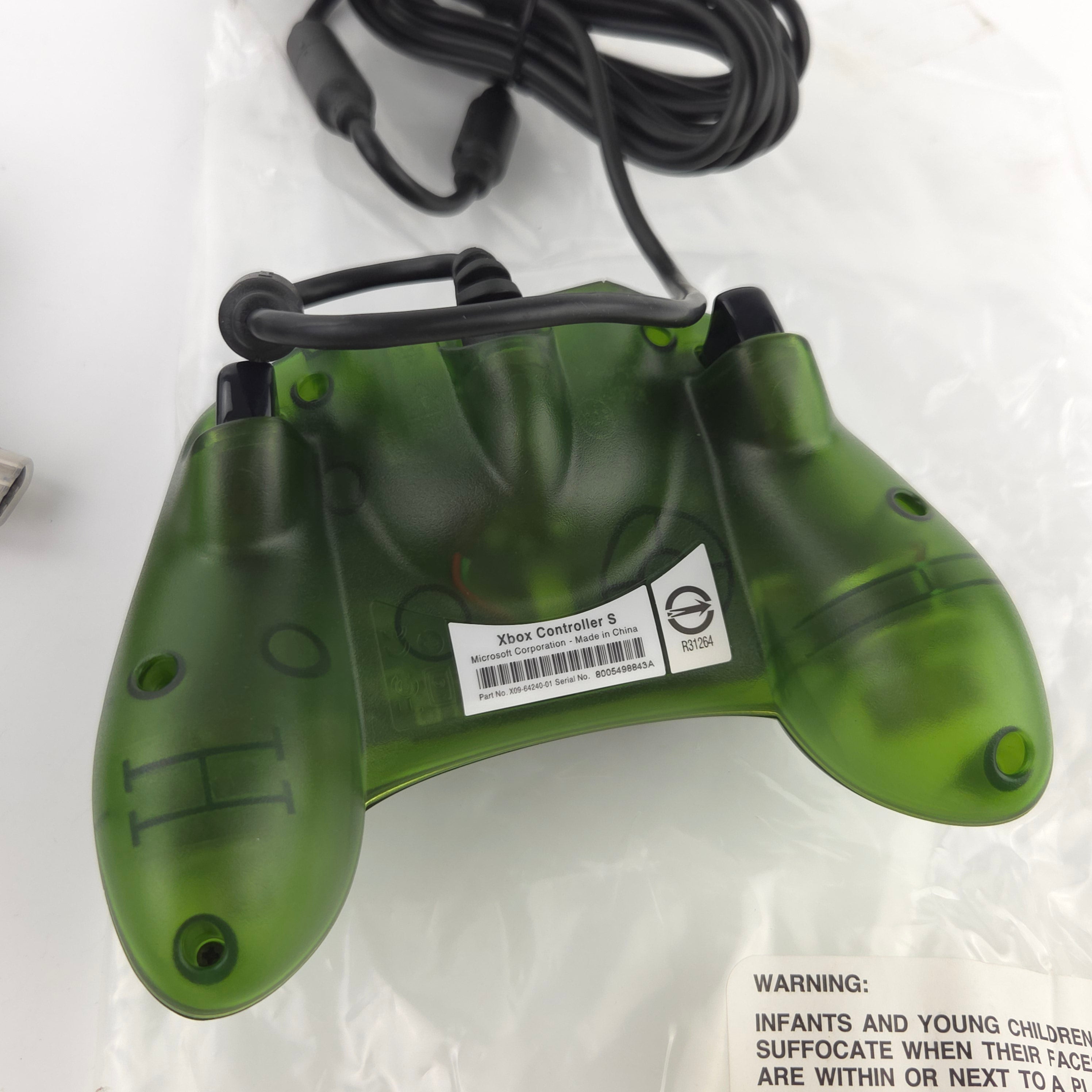 Xbox Konsole Crystal Green Halo Edition OVP PAL
