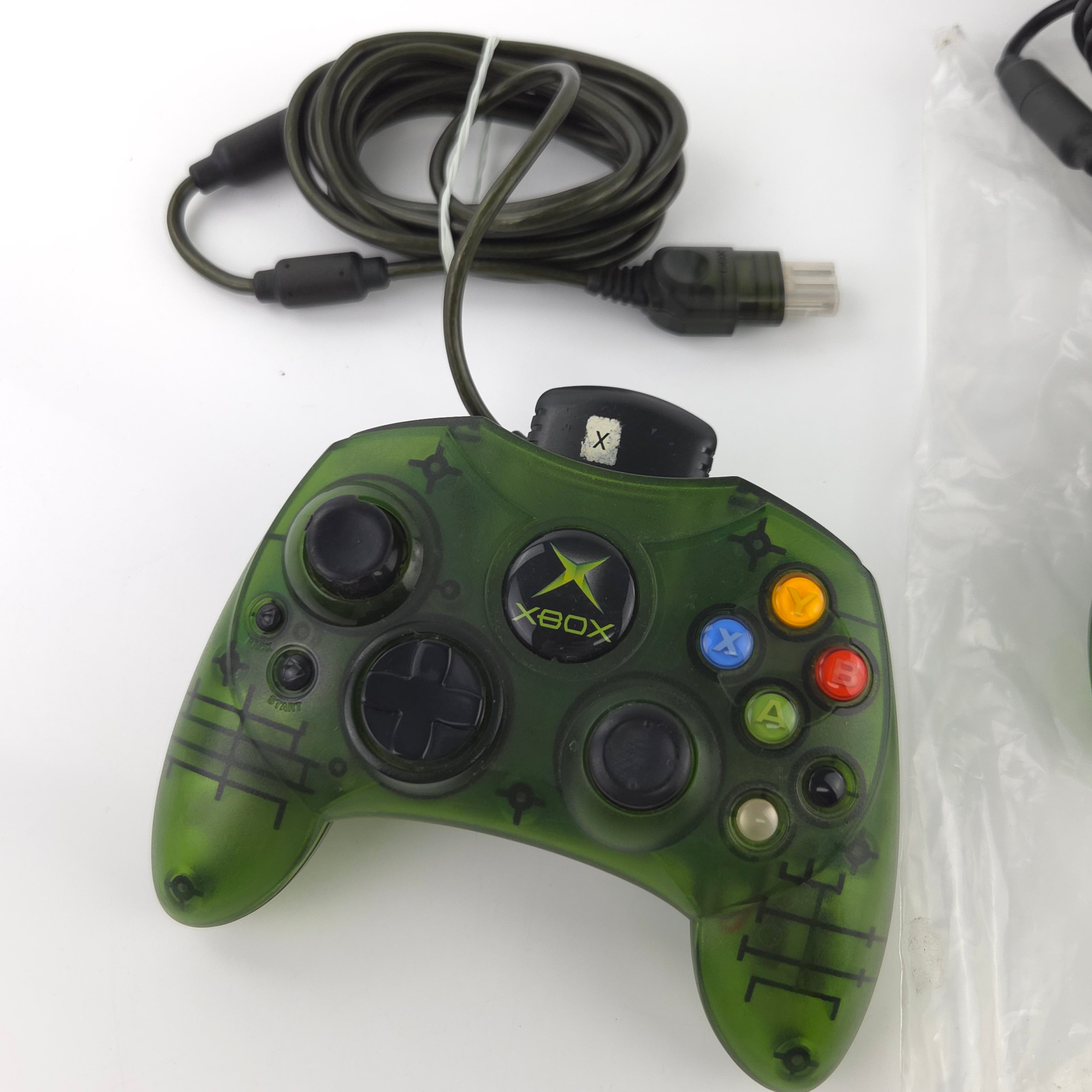 Xbox Konsole Crystal Green Halo Edition OVP PAL