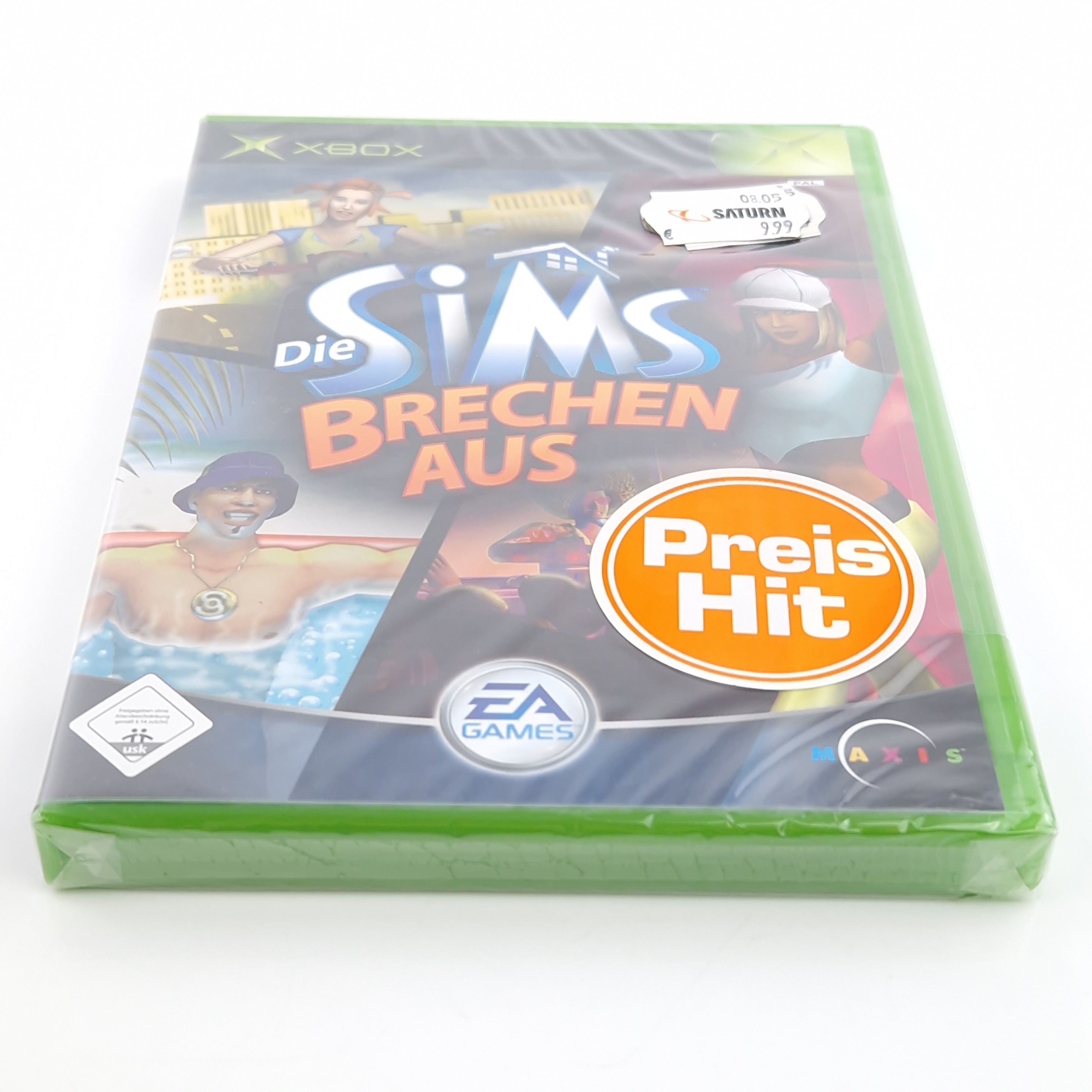 Xbox Classic Spiel – Die Sims brechen aus Neu OVP PAL