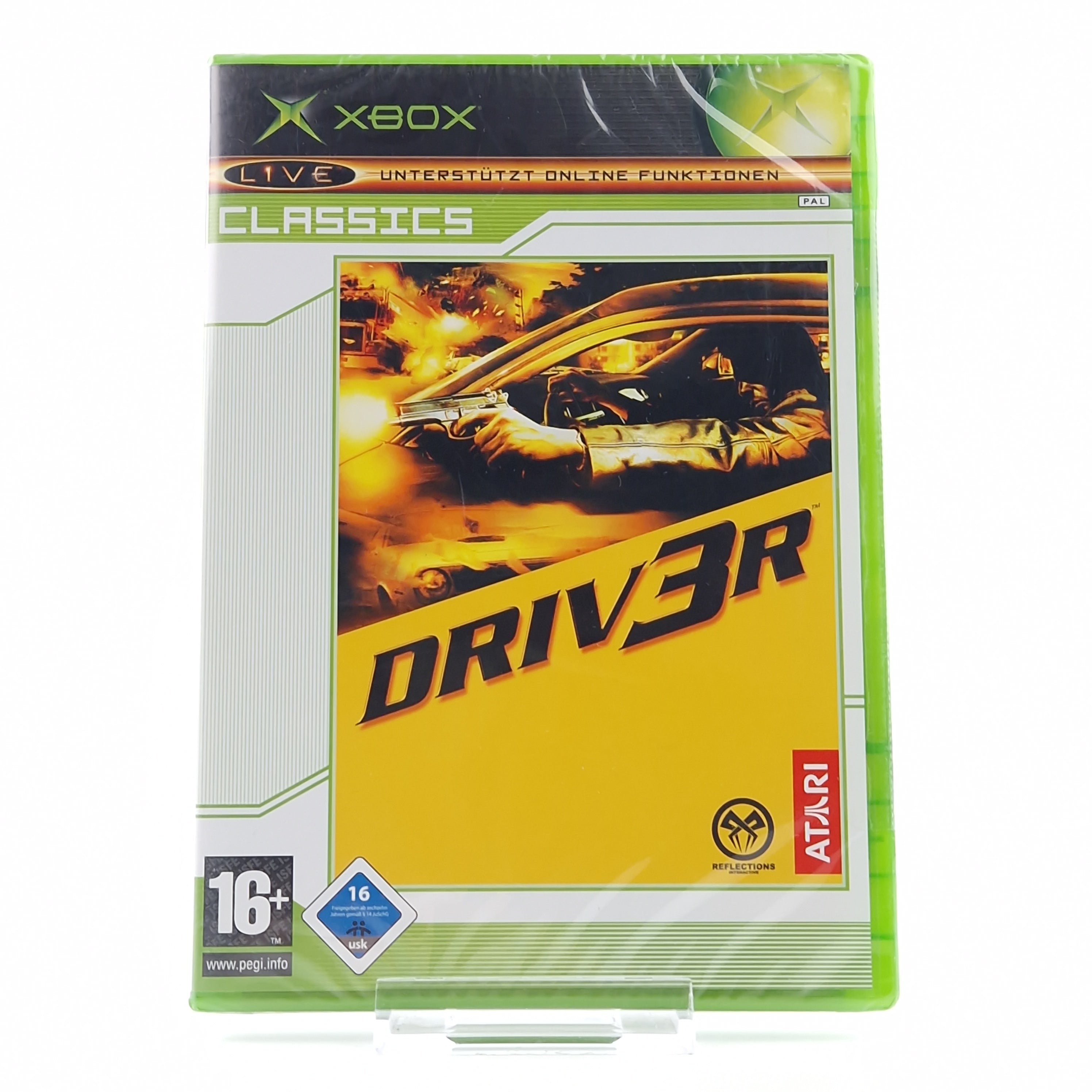 Xbox Classic Spiel – Driv3r original versiegelt PAL Neu