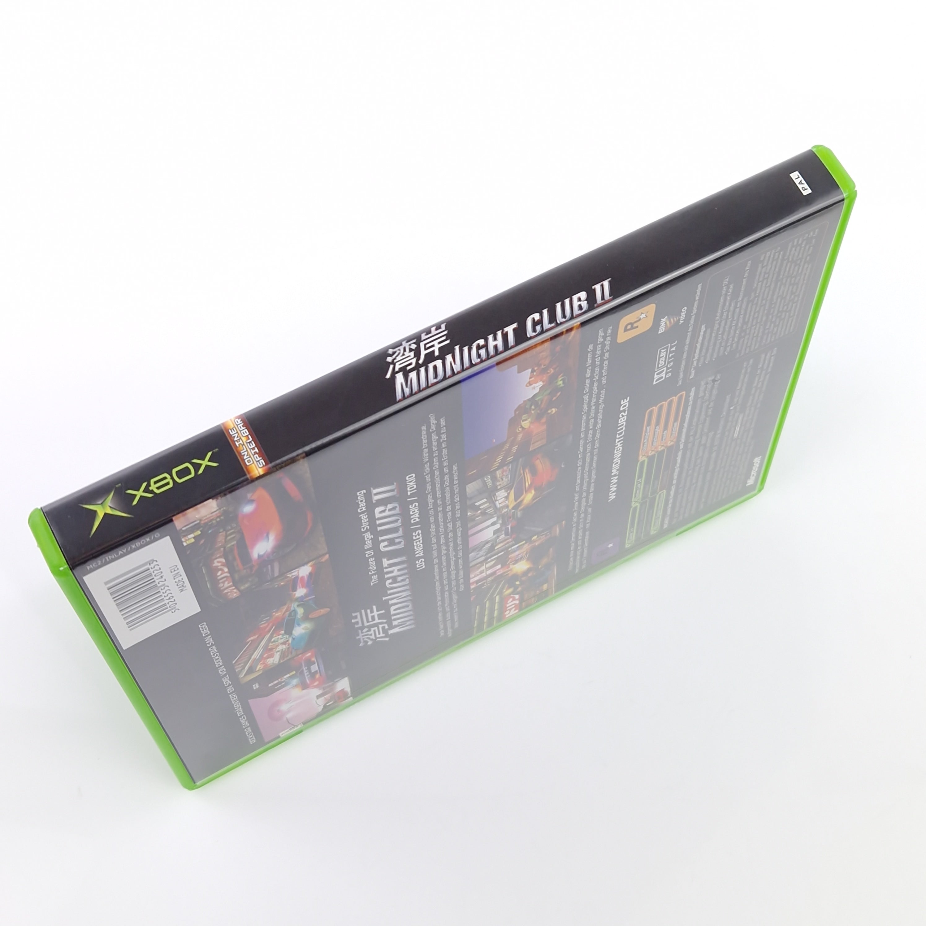 Xbox Classic Spiel – Midnight Club II (OVP PAL)