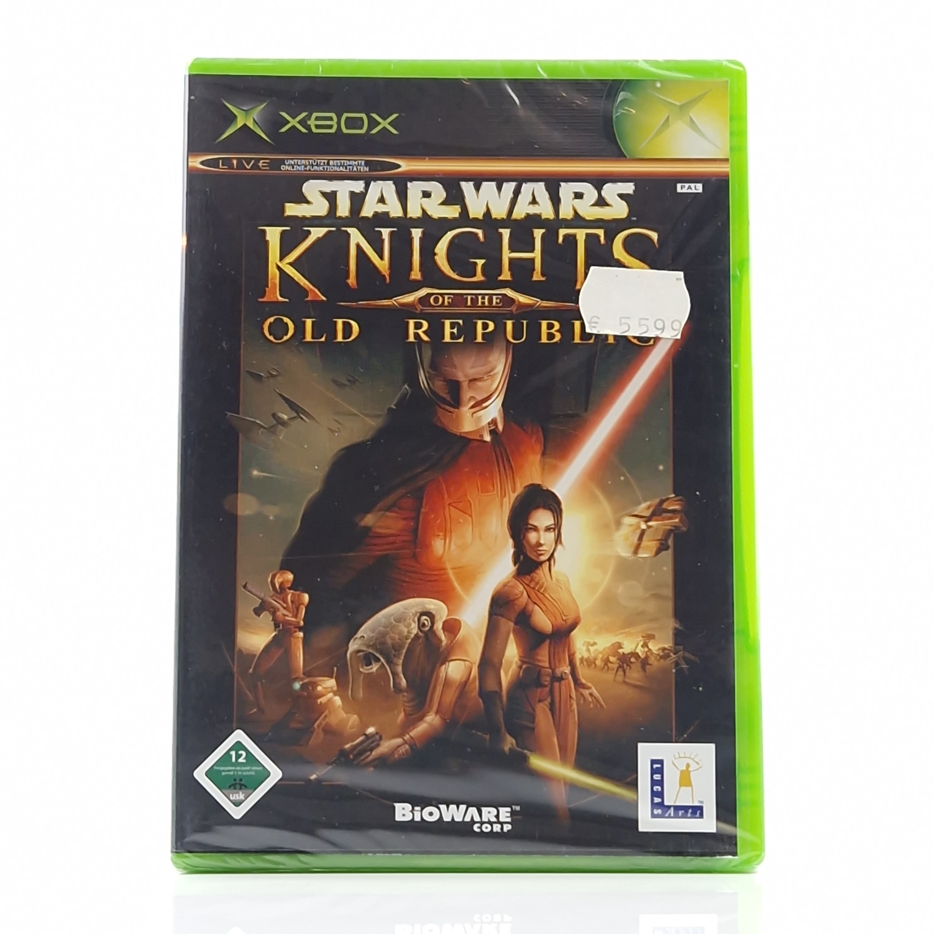 Xbox Classic Spiel – Star Wars Knights of the Old Republic Neu