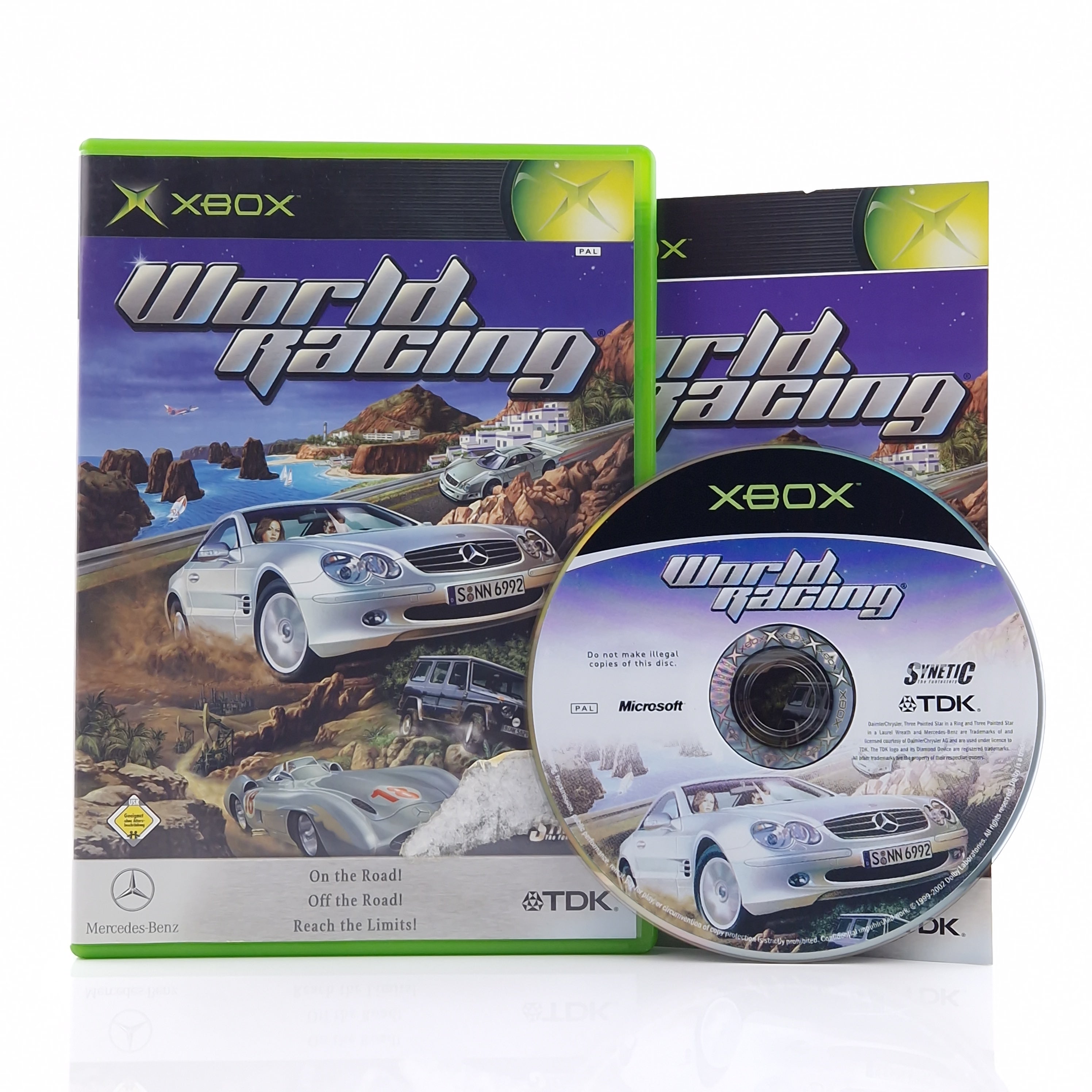 Xbox Classic Spiel – World Racing (OVP Autorennen)