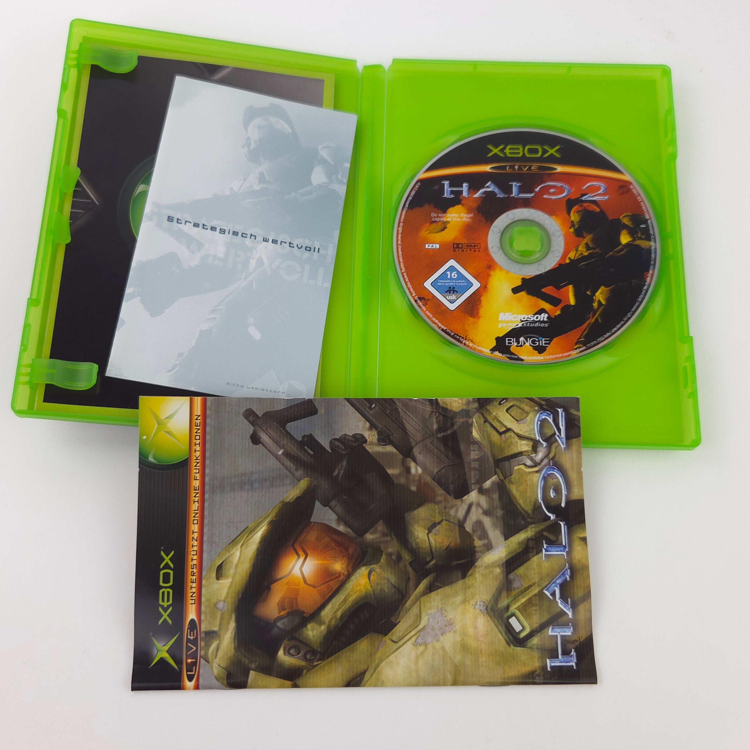 Xbox Classic Spiele Bundle: Halo 1 und 2 - Microsoft (OVP PAL)