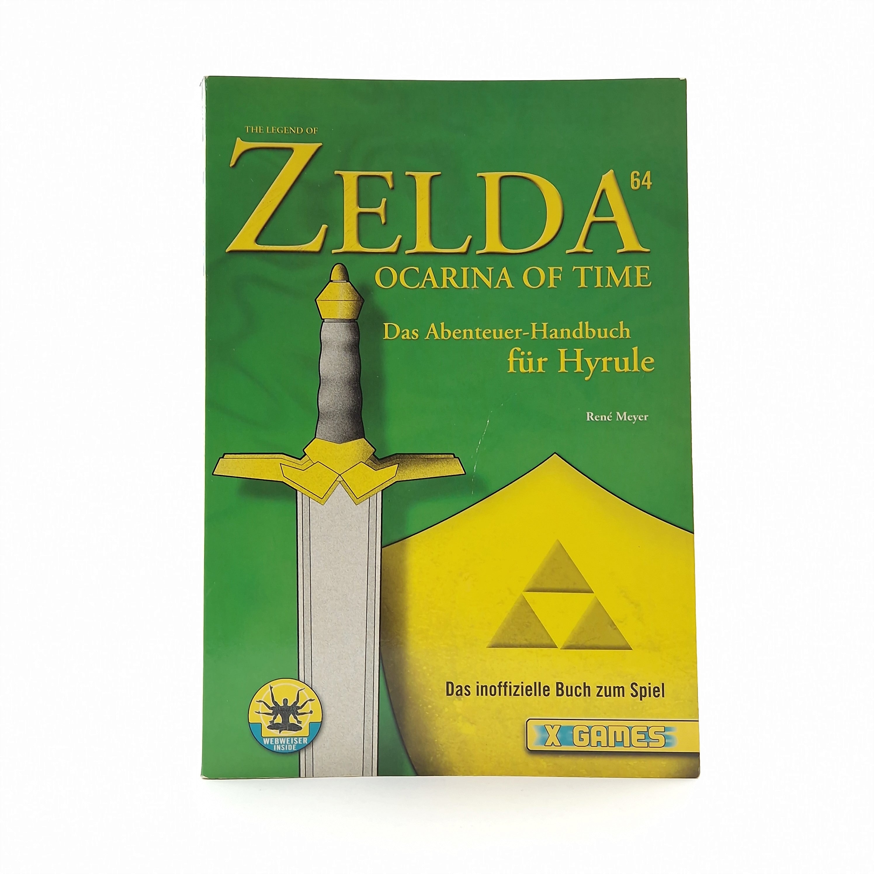 Nintendo 64 Spiel – Zelda Ocarina of Time Abenteuer Handbuch