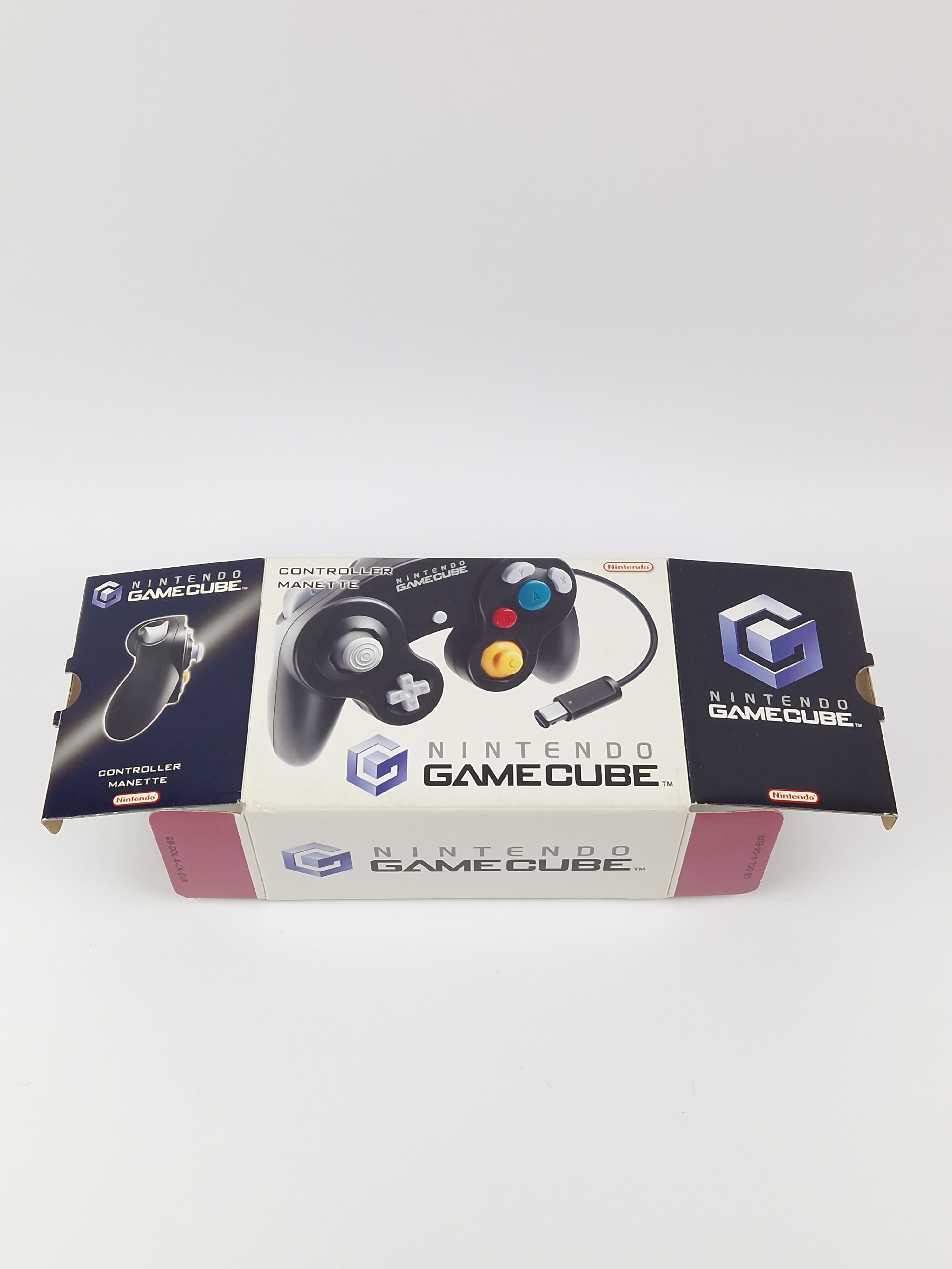 Nintendo Gamecube Controller in OVP Schwarz / Black - Gamepad Joypad PAL