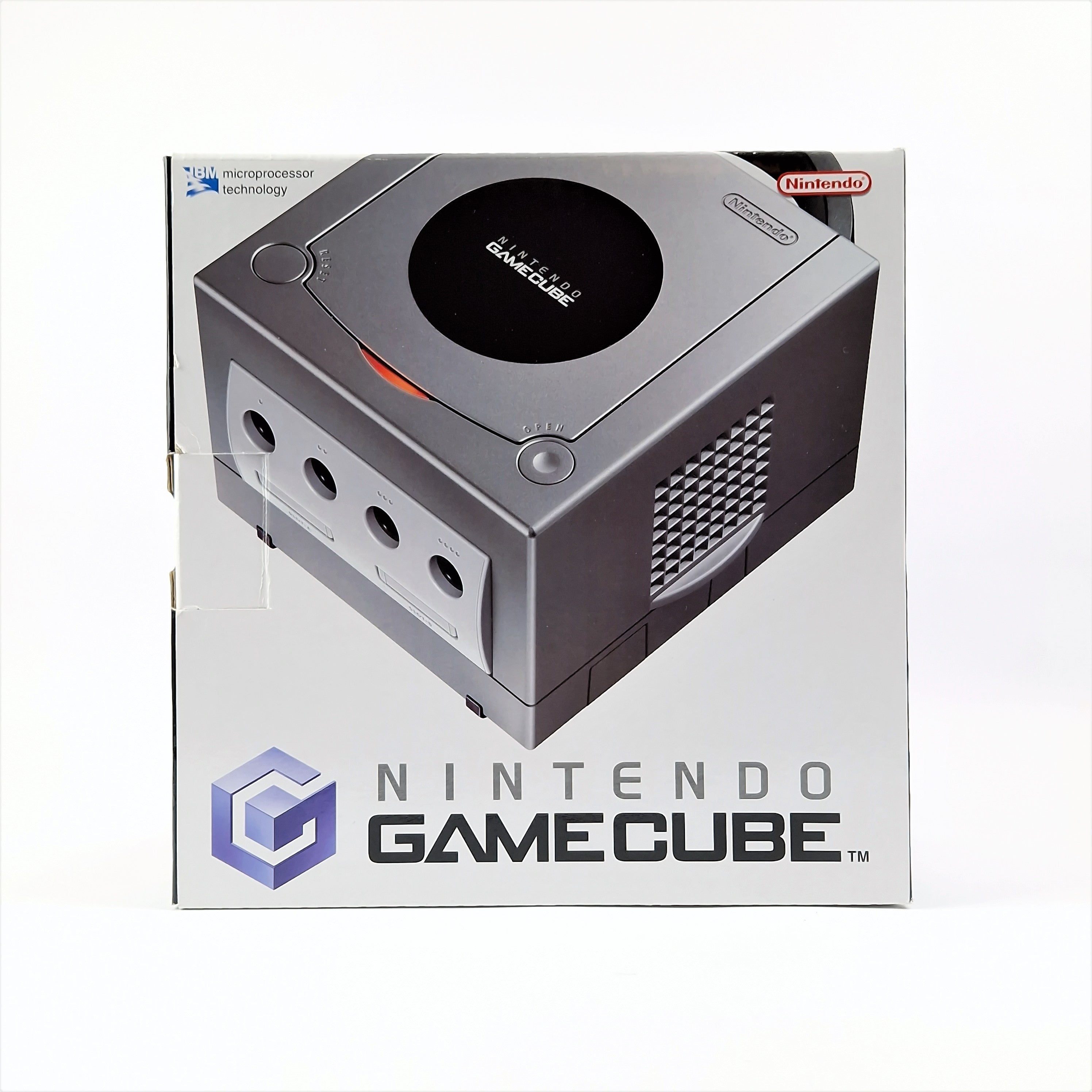 Nintendo Gamecube Konsole Silver Silber in OVP ohne Inlay | PAL Console