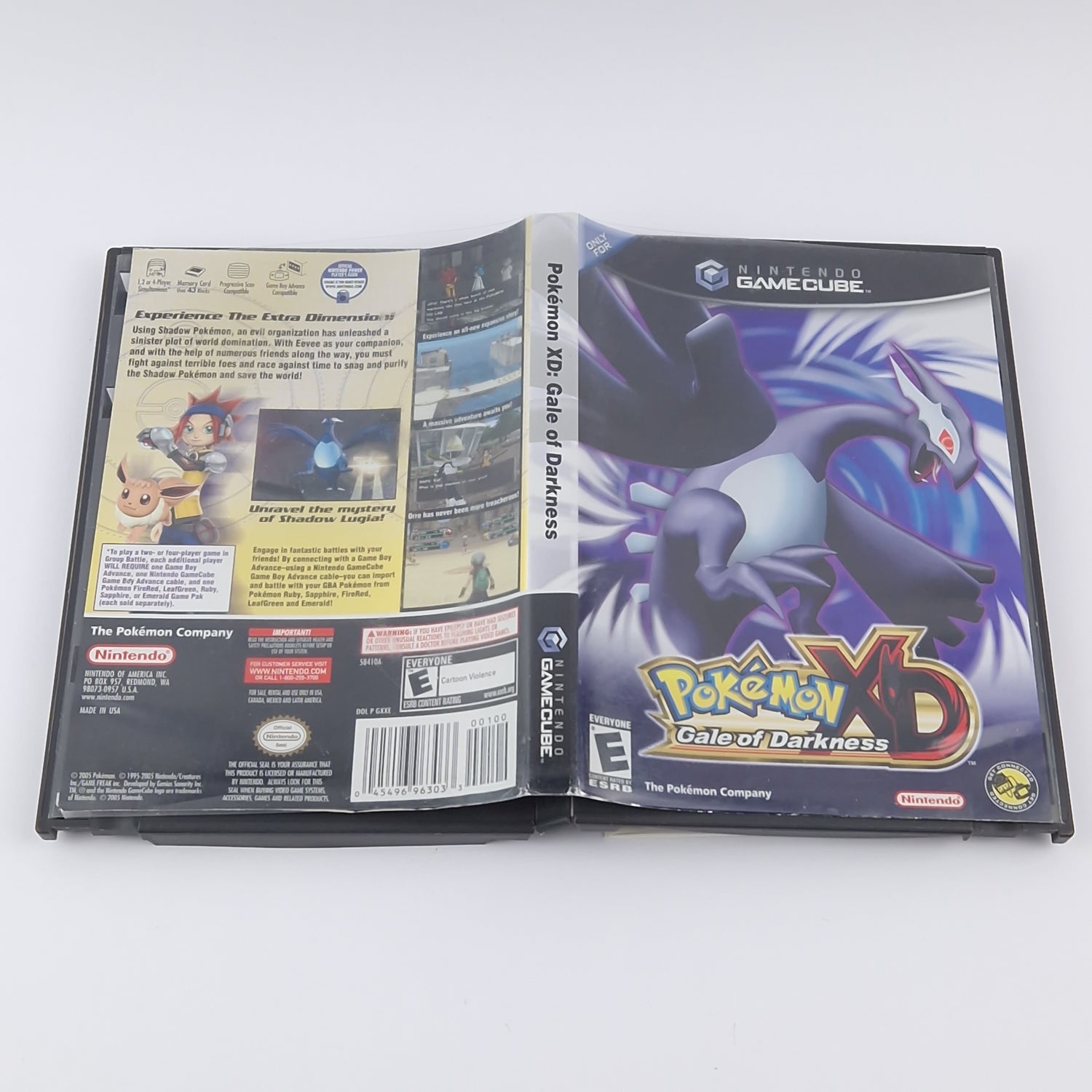 Nintendo Gamecube Game: Pokemon XD Gale of Darkness - NTSC-U/C USA Manual OVP