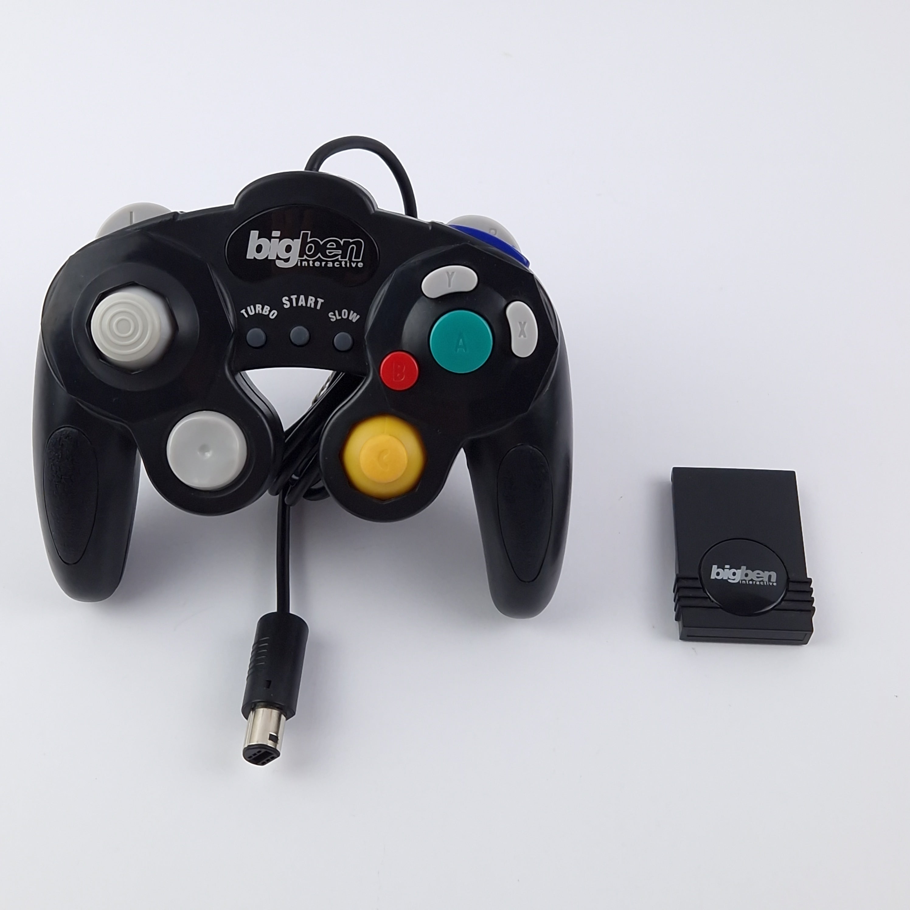 Nintendo Gamecube Spiel : Mario Power Tennis + Big Ben Controller u. Memory Card