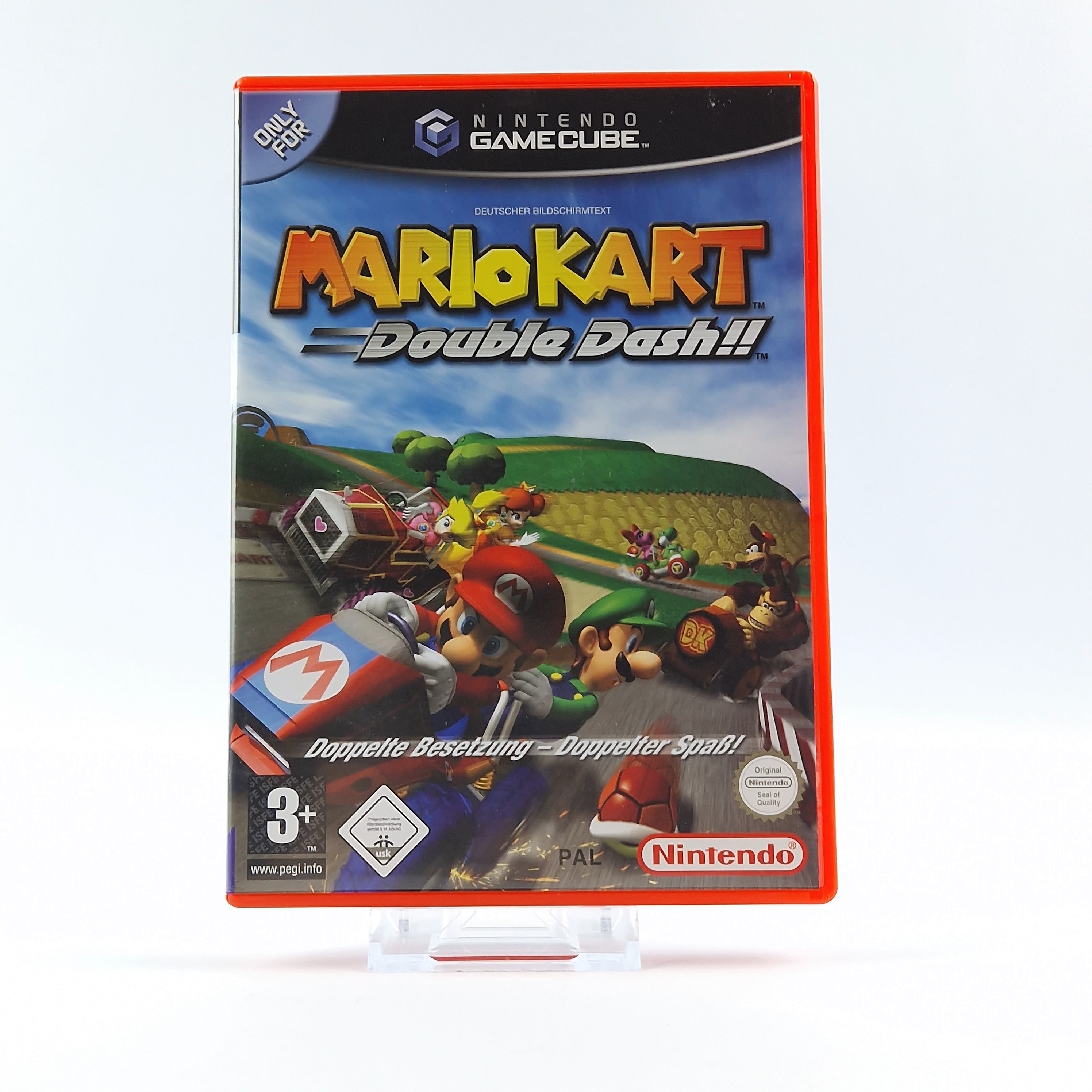 Nintendo Gamecube Spiel : Mario Kart Double Dash - OVP ohne Anleitung CD PAL