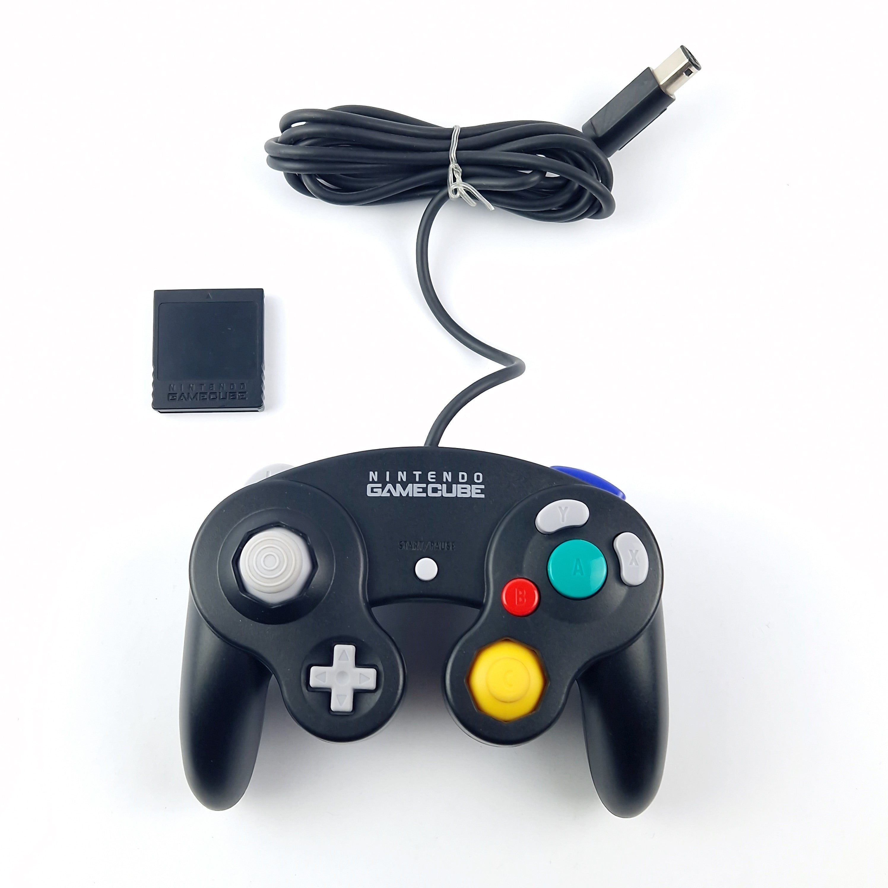 Nintendo Gamecube Controller + Memory Card Speicherkarte - beide original