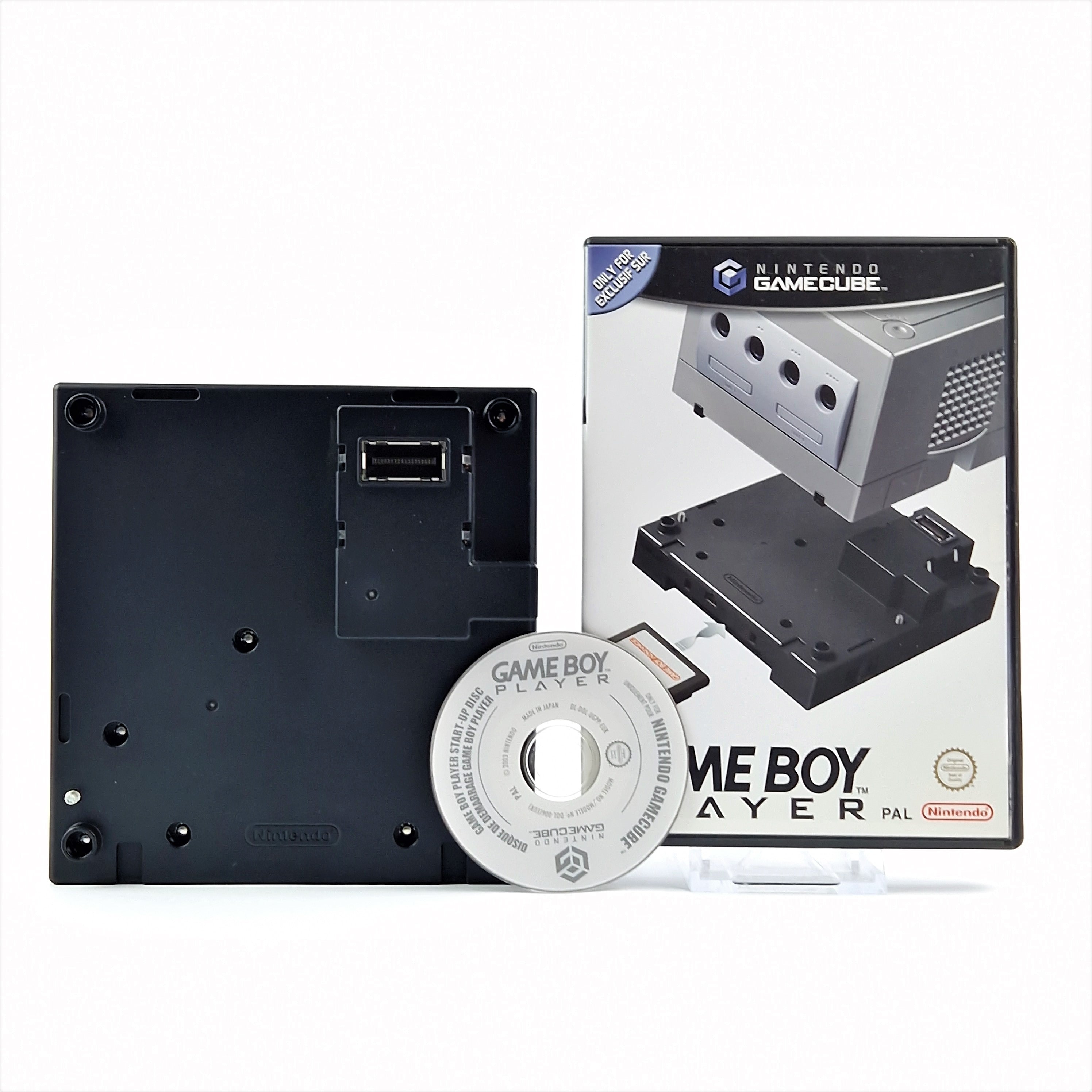 Nintendo Gamecube Zubehör : Game Boy Player + Disk - Gameboy Advance adapter