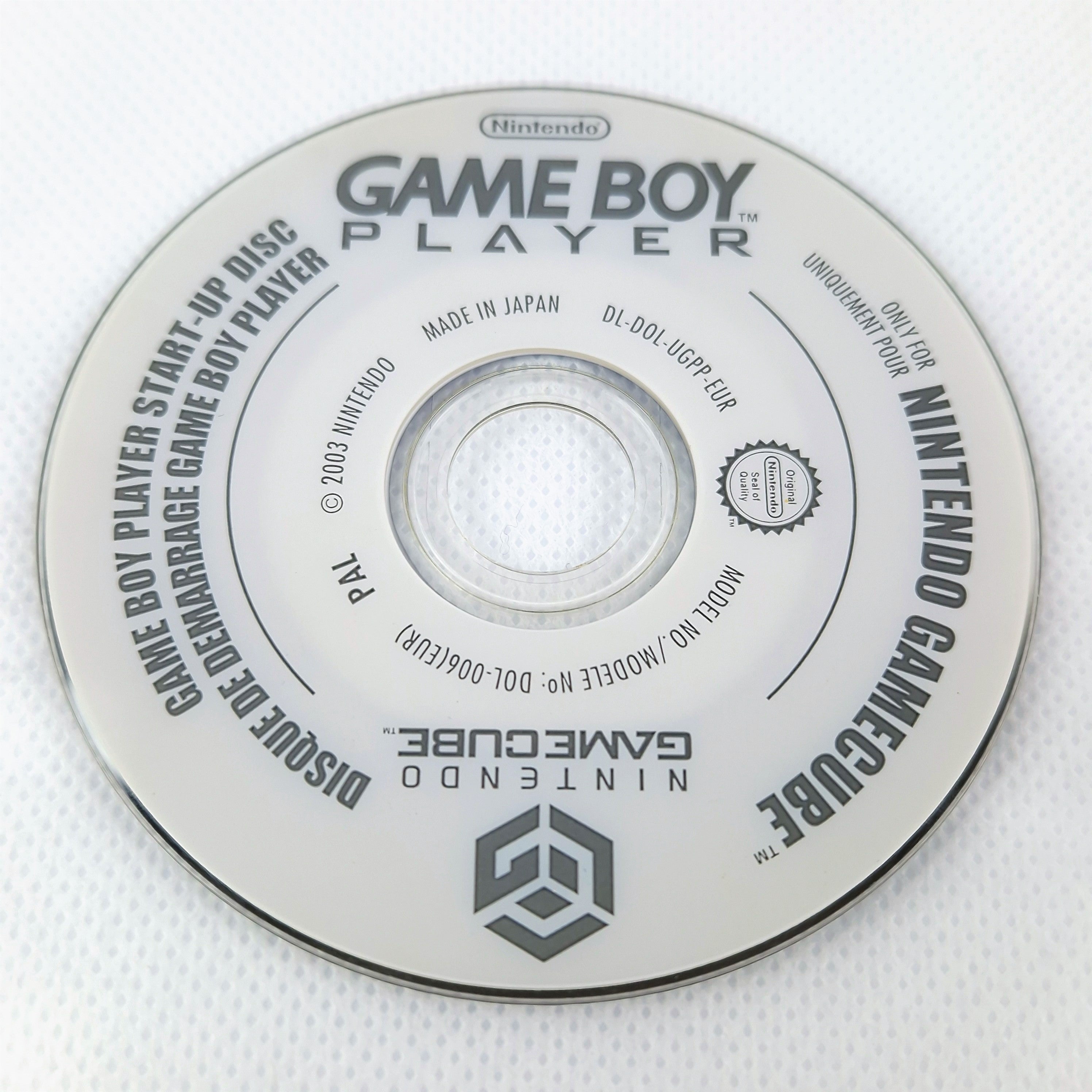 Nintendo Gamecube : Game Boy Player CD DISK ohne Hülle / OVP