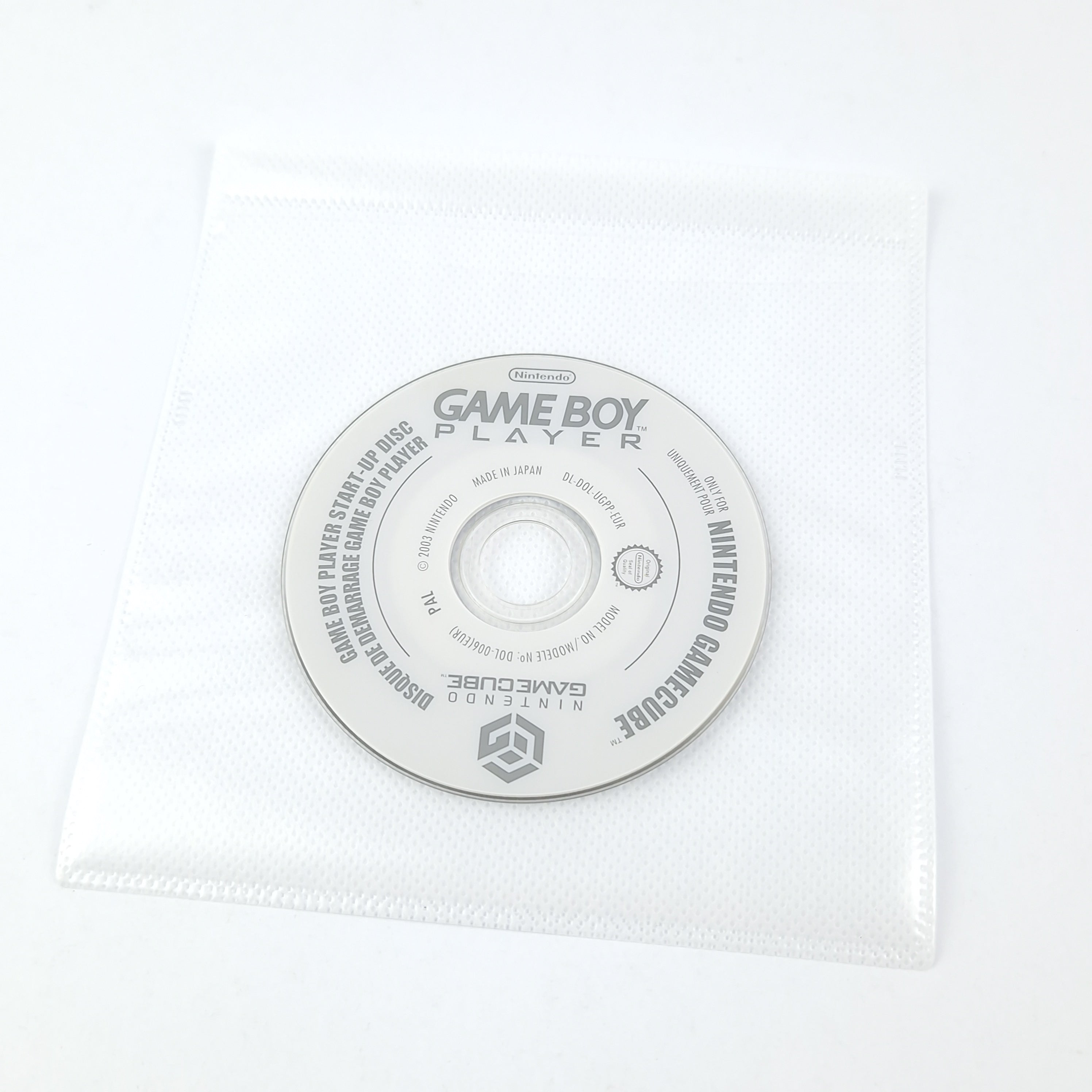 Nintendo Gamecube : Game Boy Player CD DISK ohne Hülle / OVP