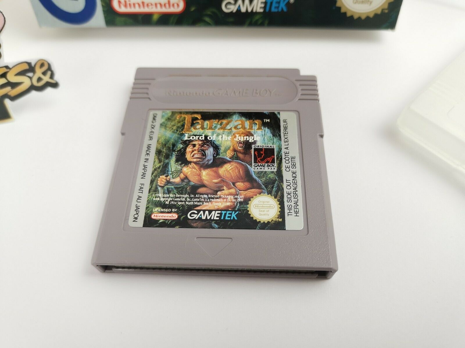 Nintendo Gameboy Classic Spiel " Tarzan Lord of the Jungle " Ovp | Game Boy Pal
