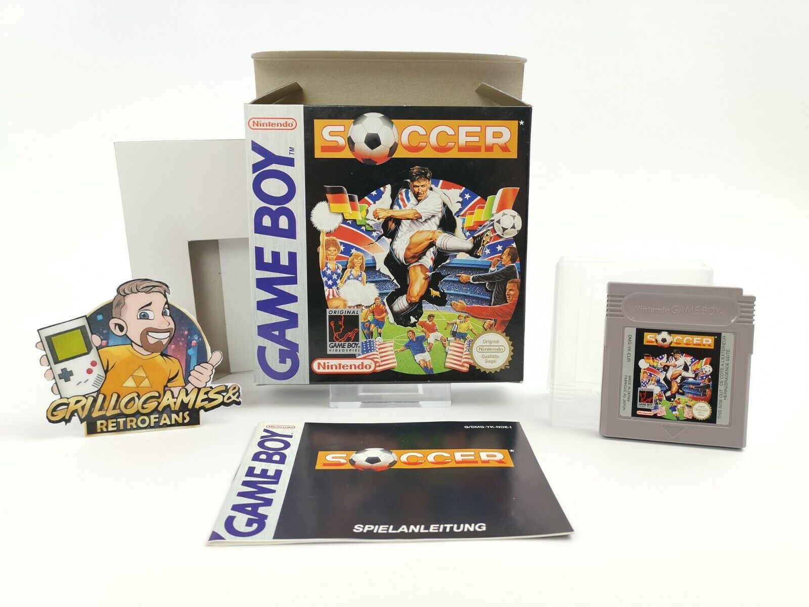 Nintendo Gameboy Classic Spiel " Soccer " Ovp | Pal | Game Boy