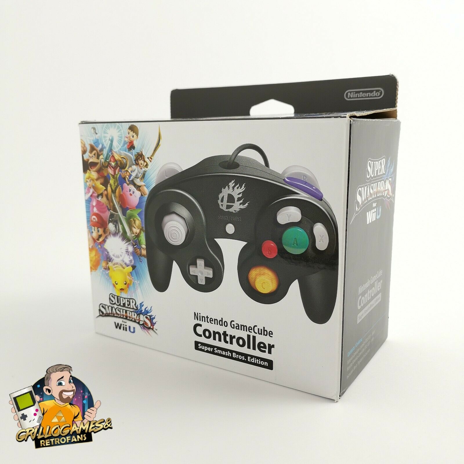 Nintendo Gamecube Controller / Gamepad Joypad " Super Smash Bros. Edition " OVP