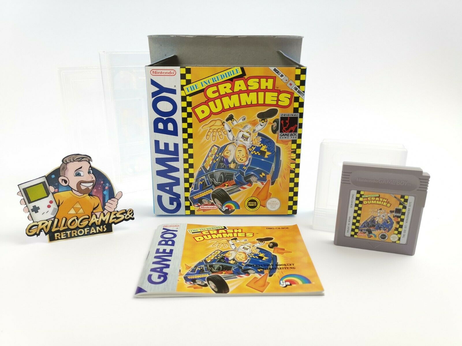 Nintendo Gameboy Classic Spiel " The Incredible Crash Dummies " Ovp | NOE | Pal