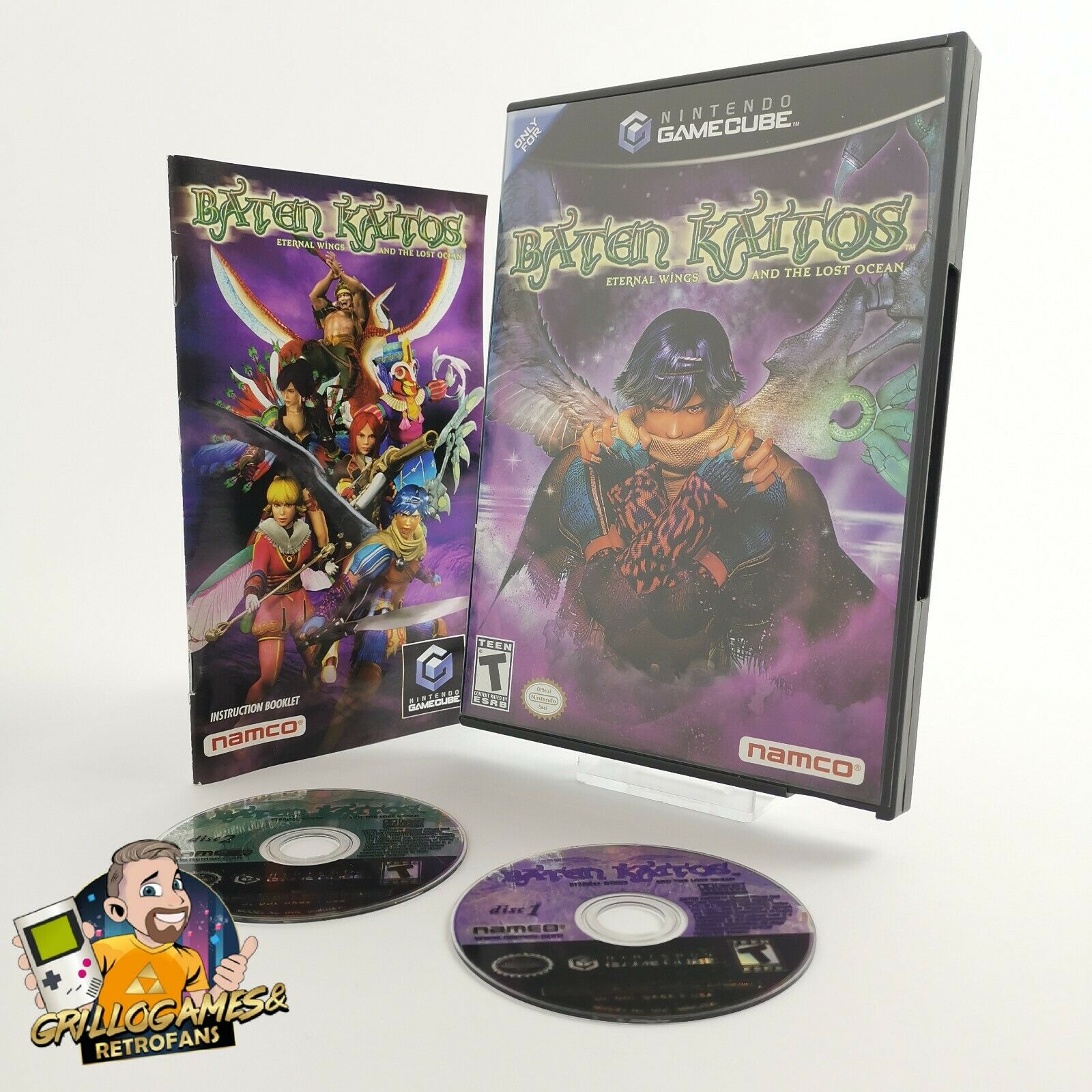 Nintendo Gamecube Spiel " Baten Kaitos Eternal Wings And The Lost Ocean NTSC USA