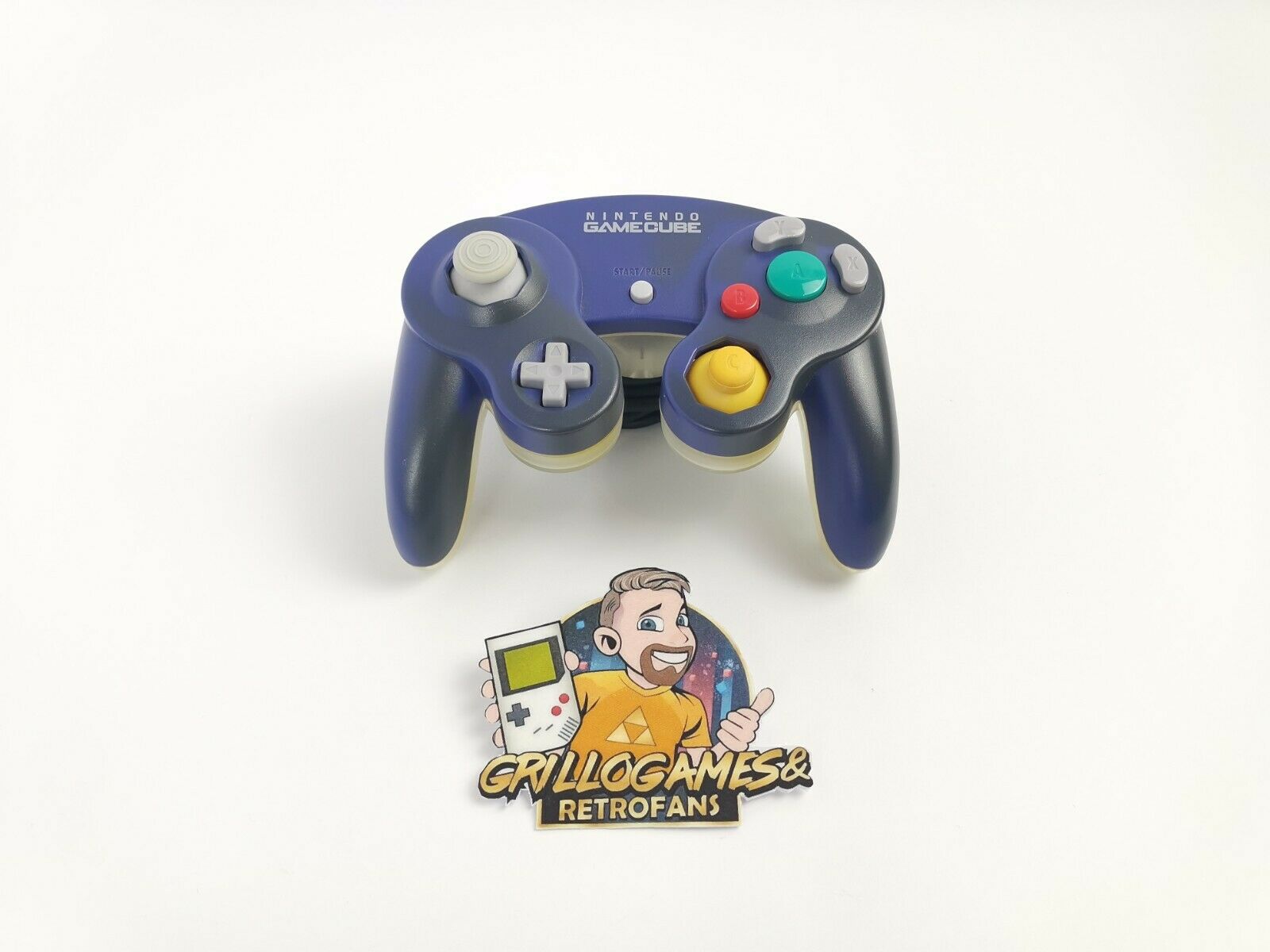 Nintendo Gamecube Controller " Clear Purple " Halbtransparent | Game Cube