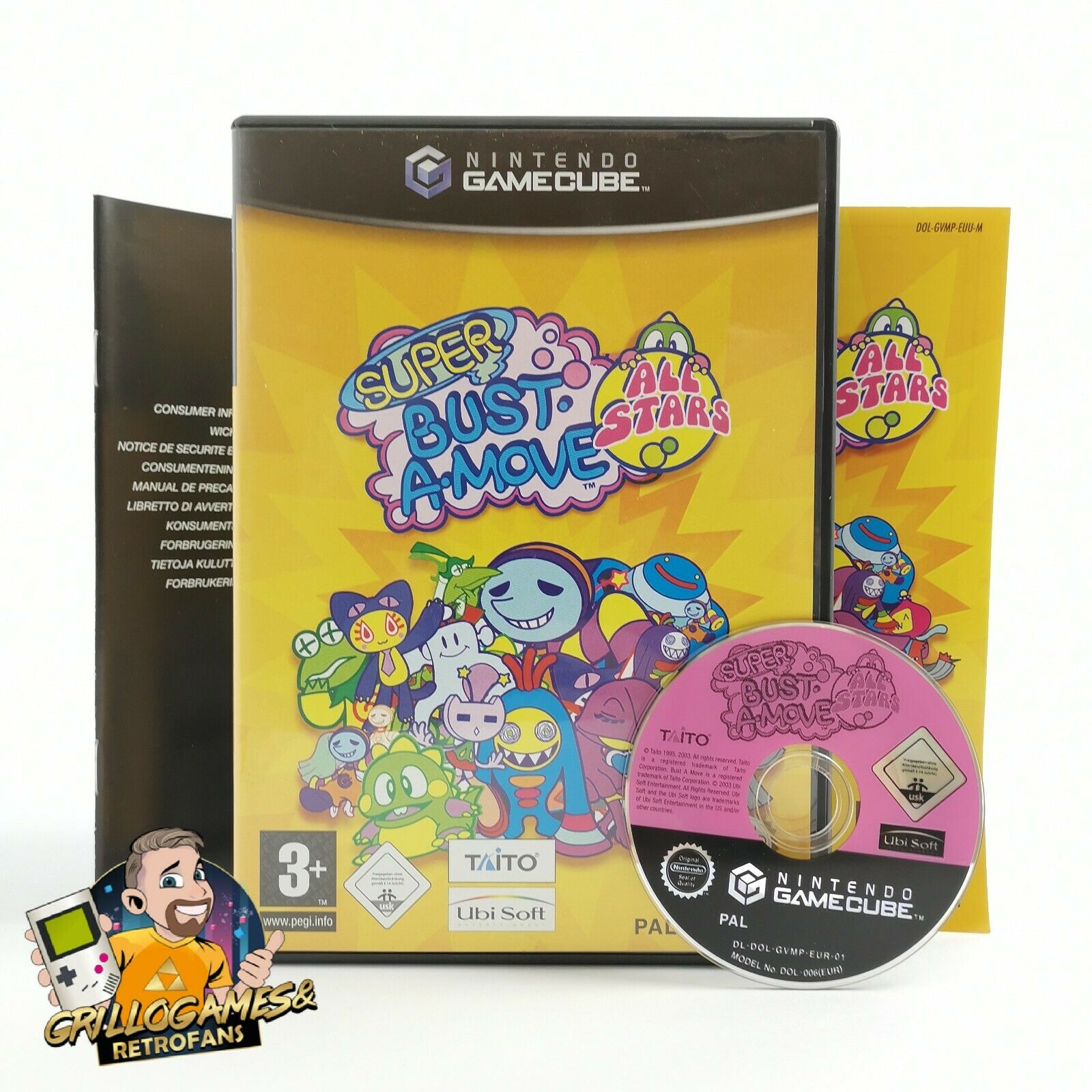 Nintendo Gamecube Spiel " Super Bust-A-Move Allstars " GC GameCube | OVP | PAL