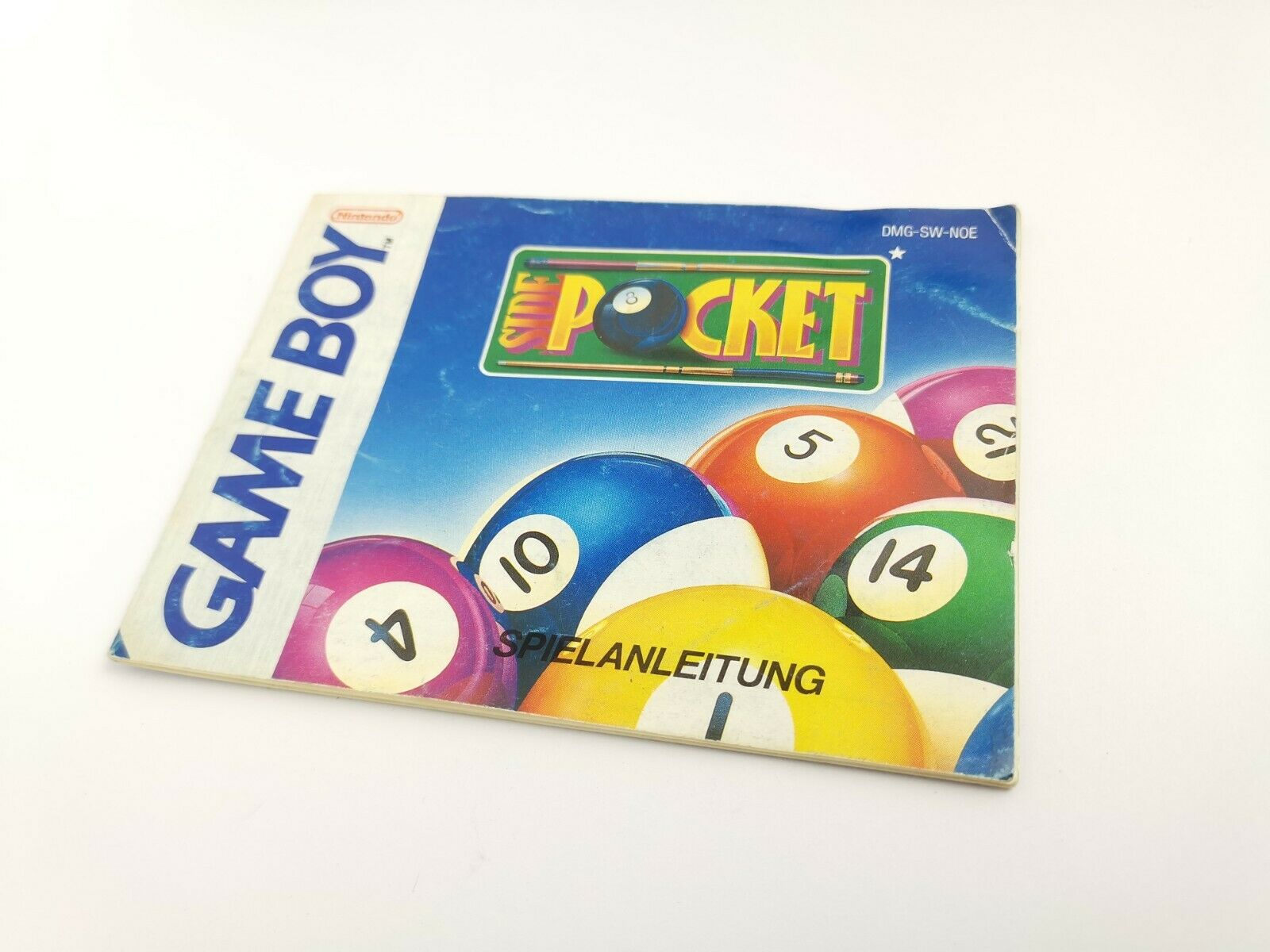 Nintendo Gameboy Classic Spiel " Side Pocket " Ovp | Pal | Game Boy