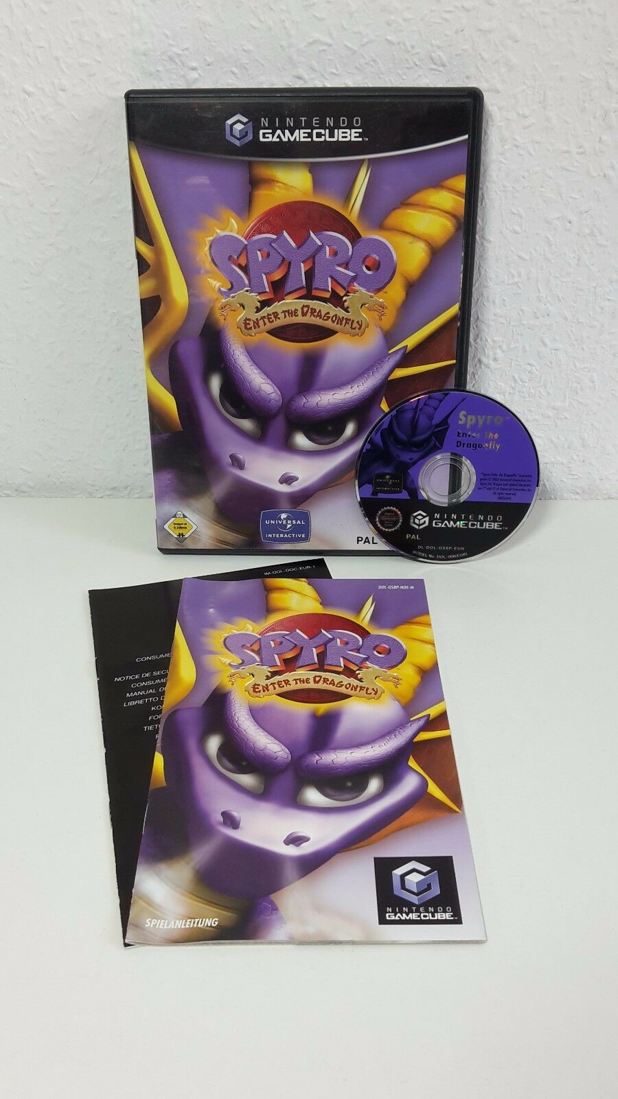 Nintendo Gamecube Spiel " Spyro Enter the Dragonfly "