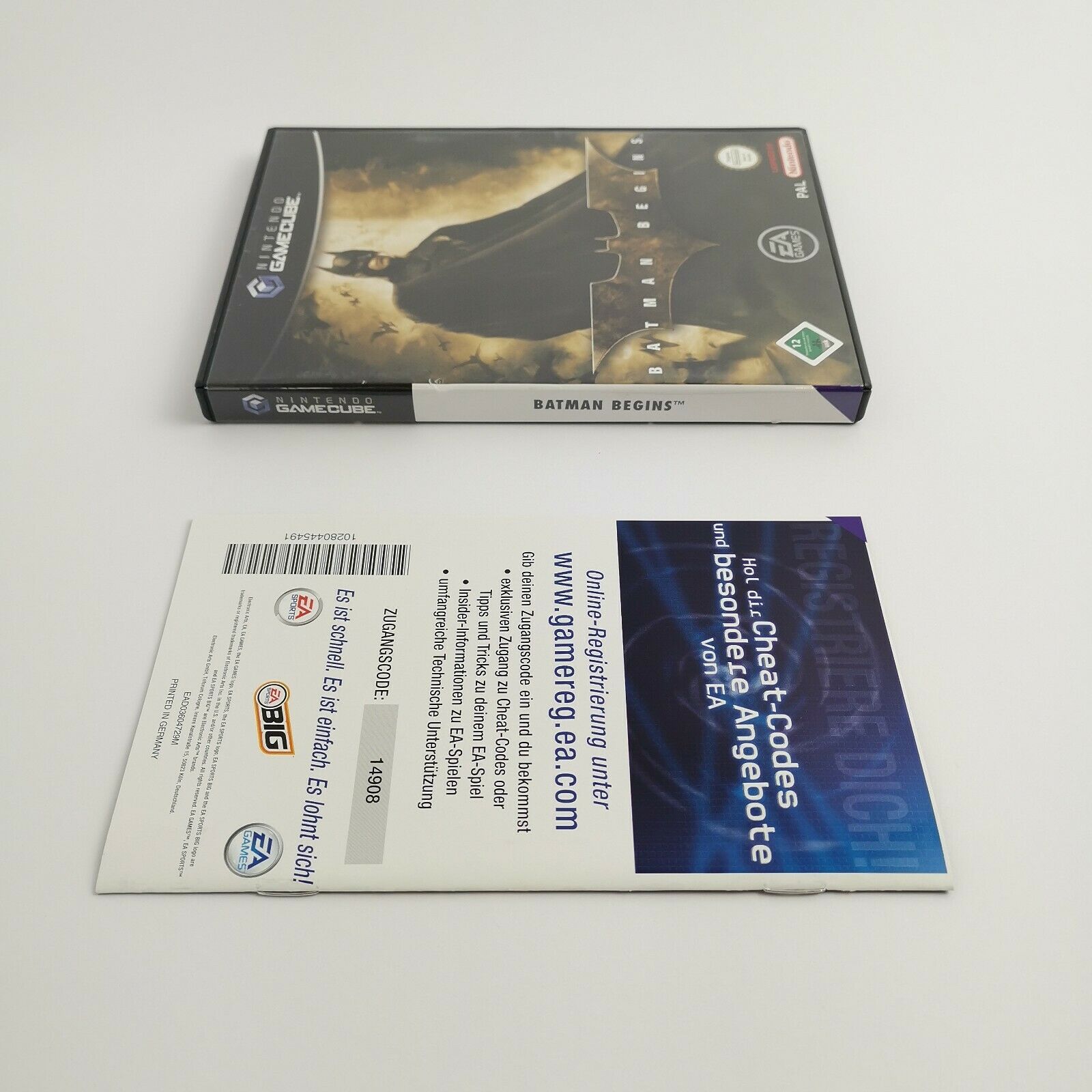 Nintendo Gamecube Spiel " Batman Begins " GC Bat-Man GameCube | OVP PAL NOE