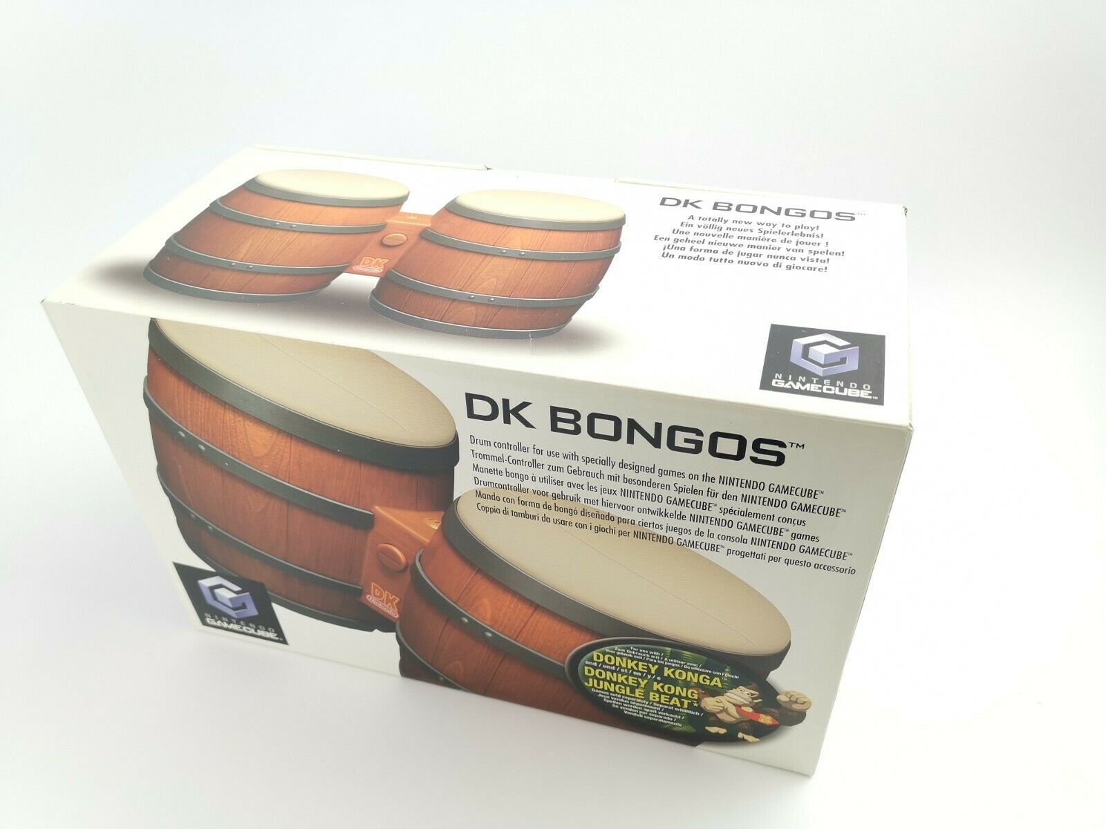 Nintendo Gamecube Controller " Donkey Konga Trommeln " Ovp | DK Bongos | Pal