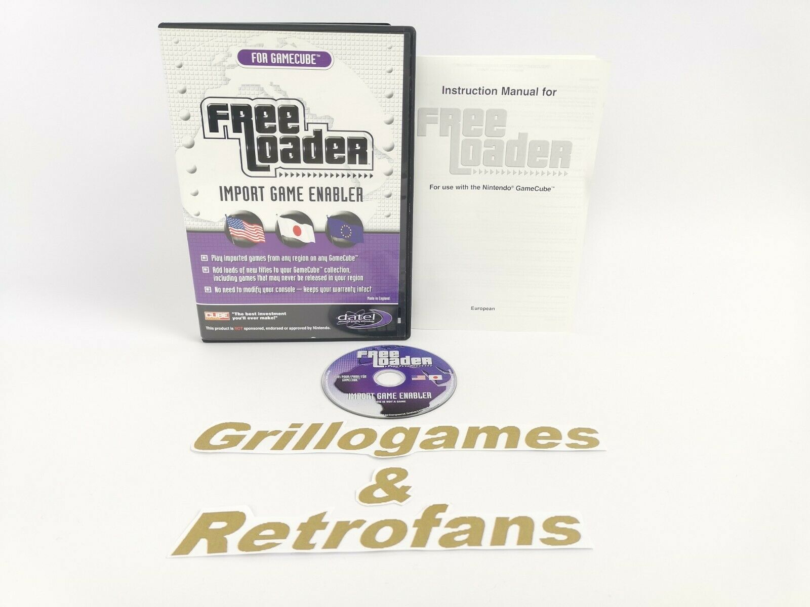 Nintendo Gamecube Spiel " Free Loader Import Game Enabler for Gamecube" GC | Ovp