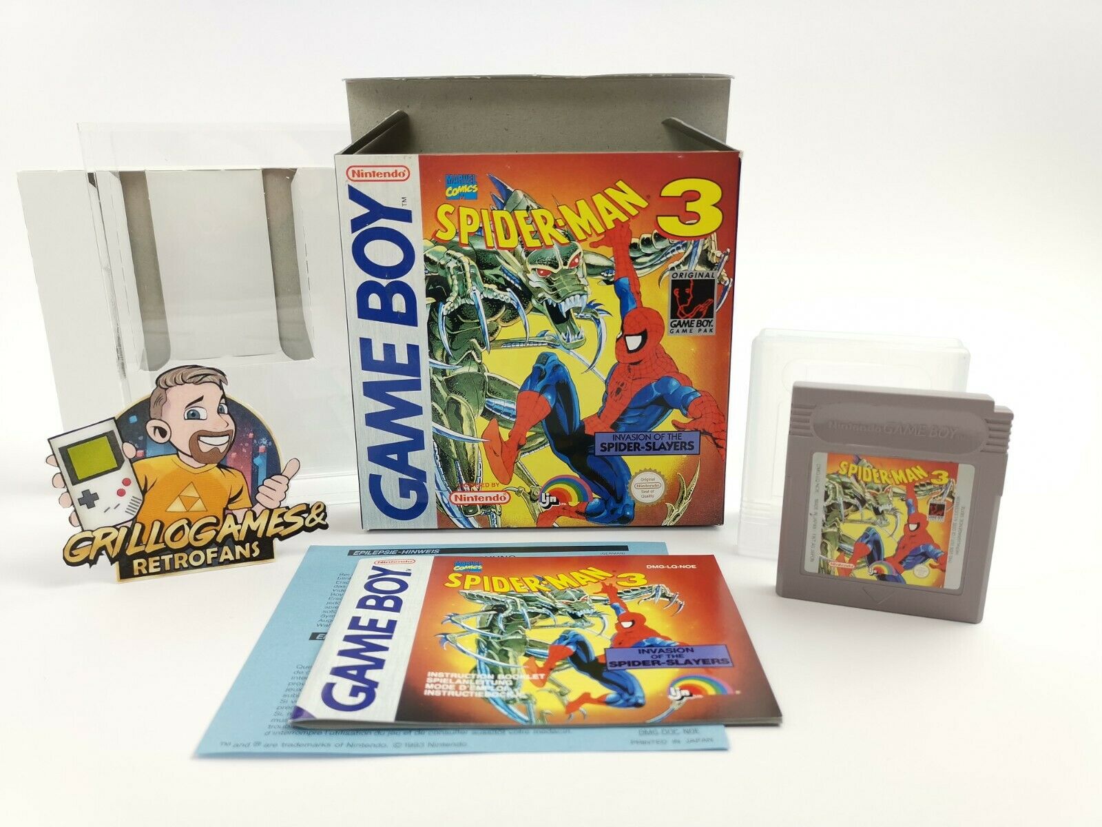 Nintendo Gameboy Classic Spiel " Spider-Man 3 " Ovp | Pal | NOE-1 | Spiderman 3