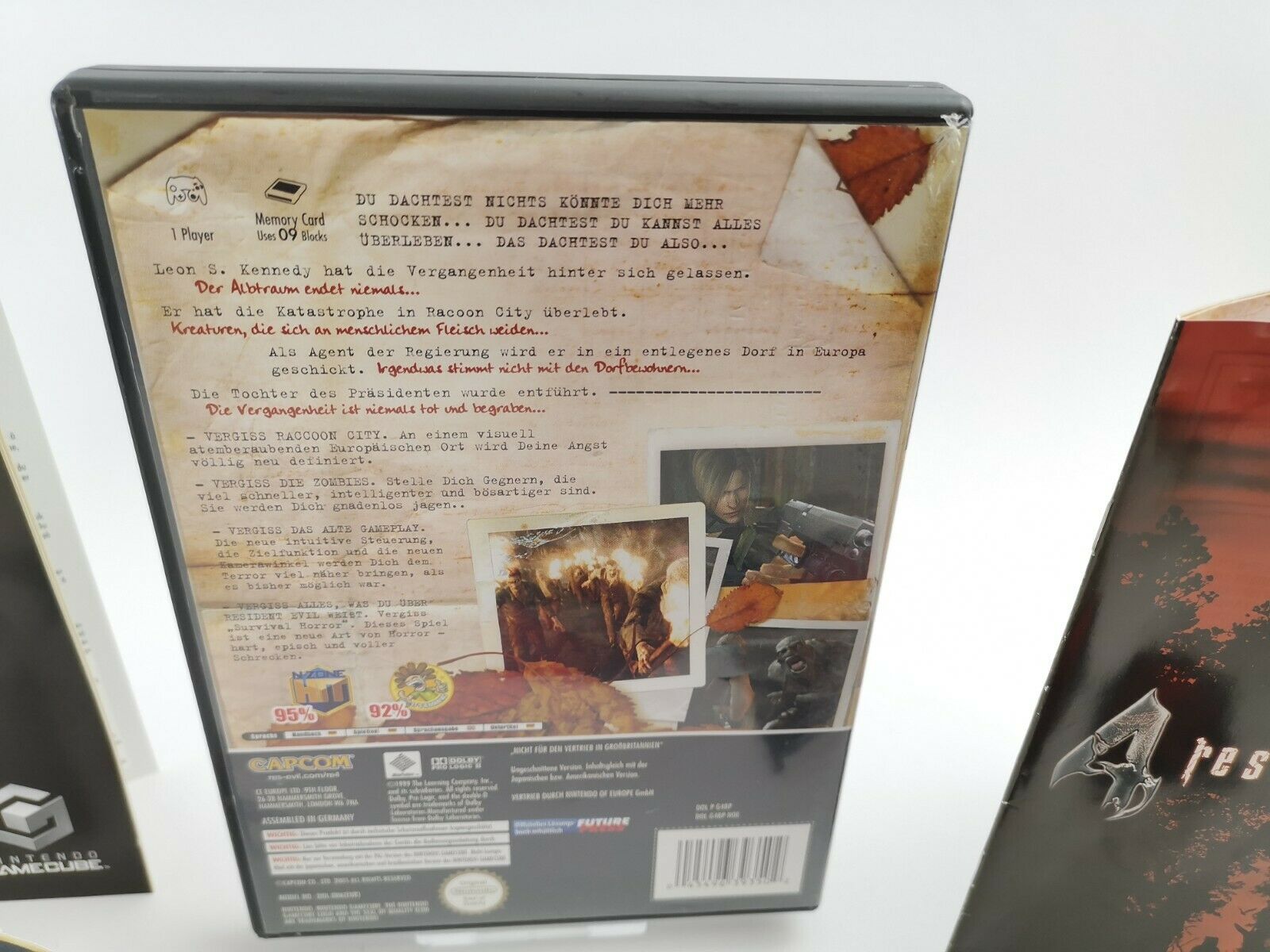 Nintendo Gamecube Spiel " Resident Evil 4 " Game Cube | Ovp | Pal