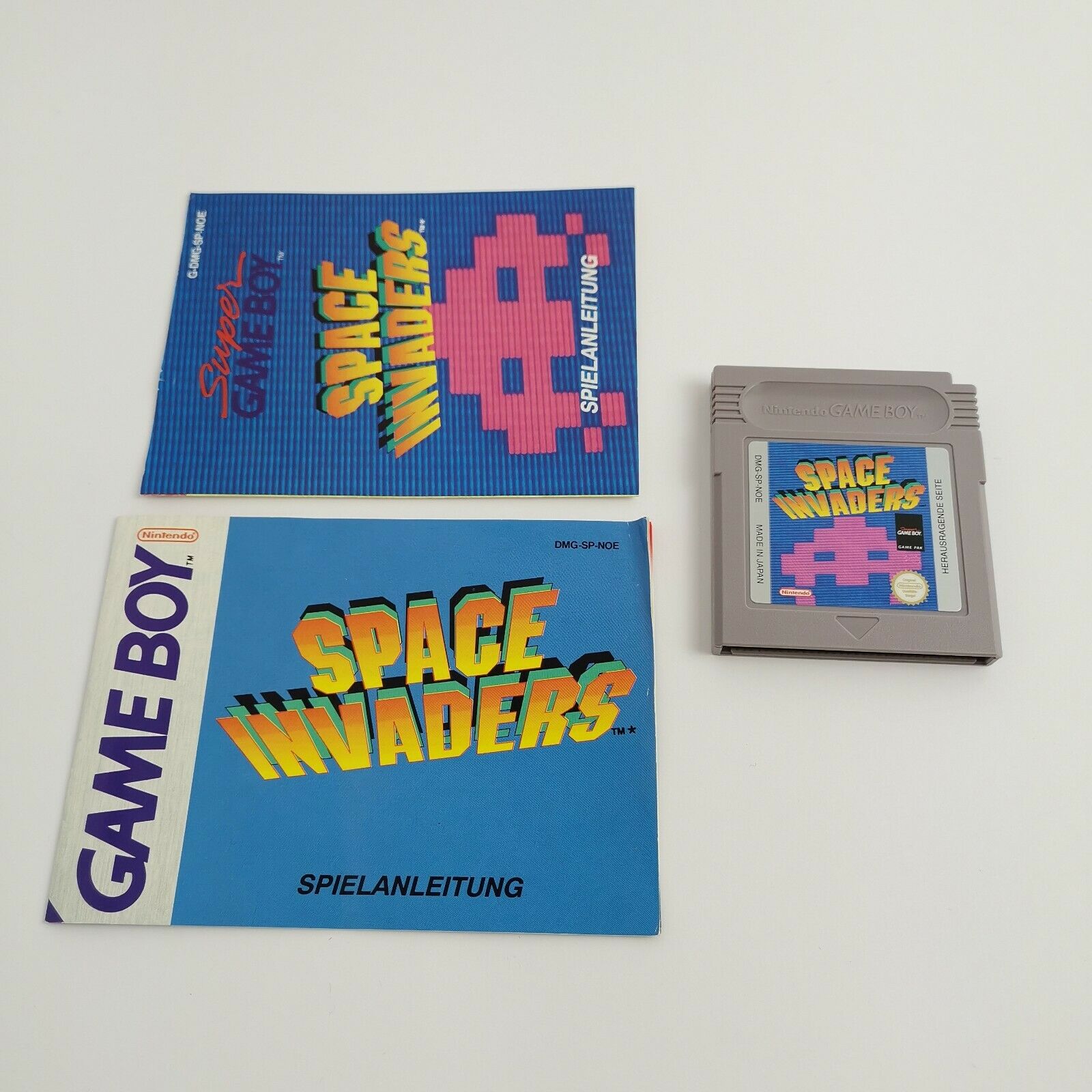 Nintendo Gameboy Classic Spiel " Space Invaders " Game Boy | OVP PAL NOE