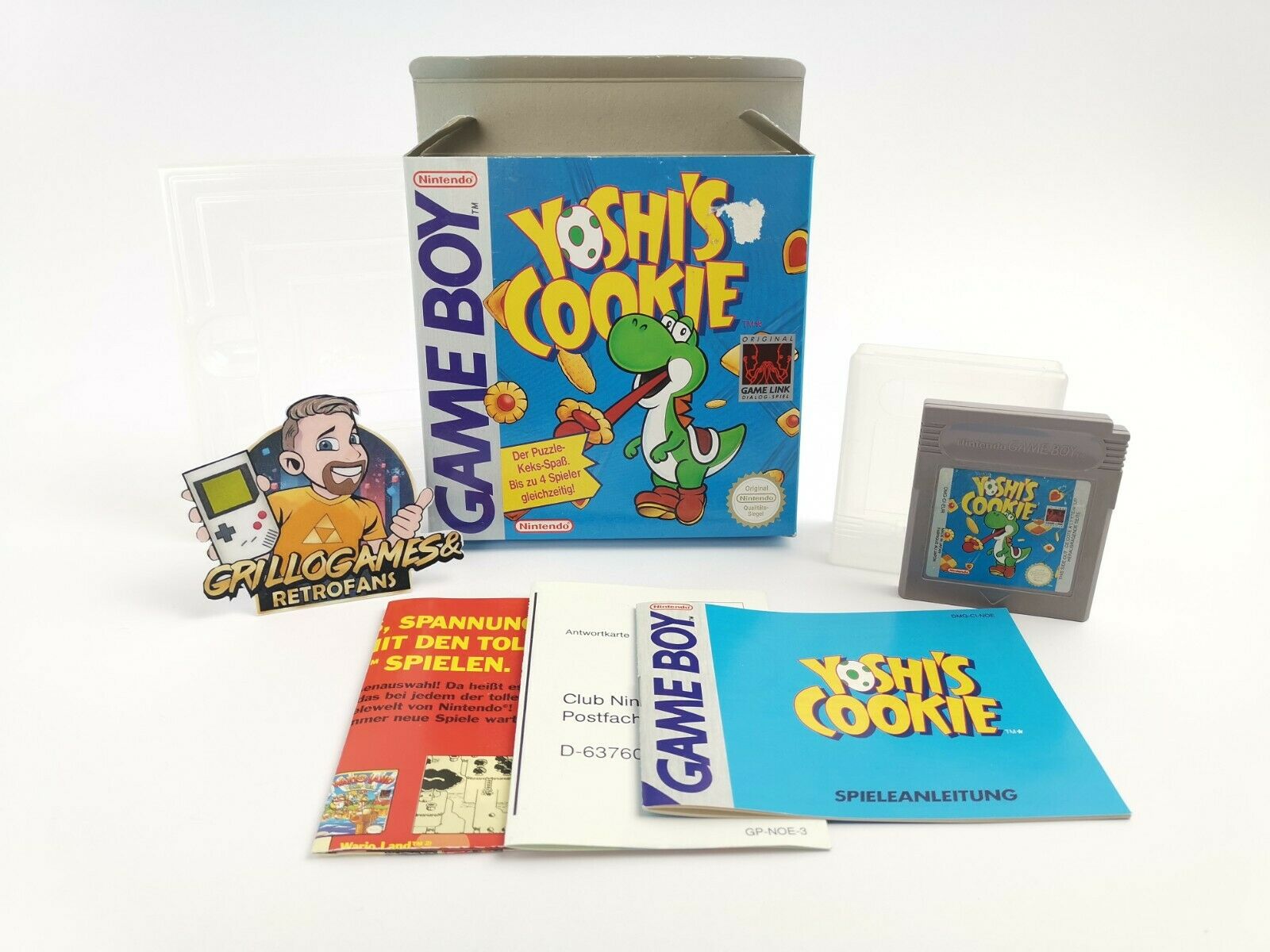 Nintendo Gameboy Classic Spiel " Yoshis Cookie " Ovp | Pal | NOE Game Boy