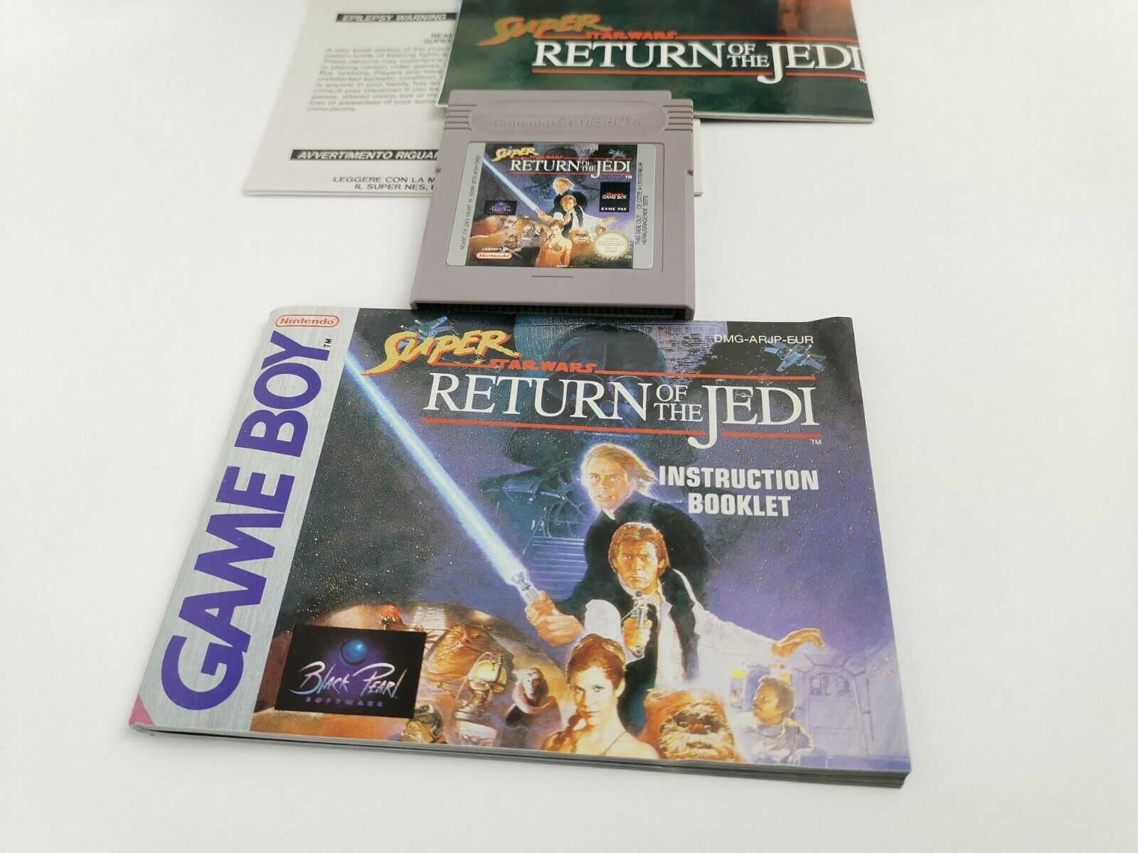 Nintendo Gameboy Classic Spiel " Super Star Wars Return of the Jedi " Ovp | Pal