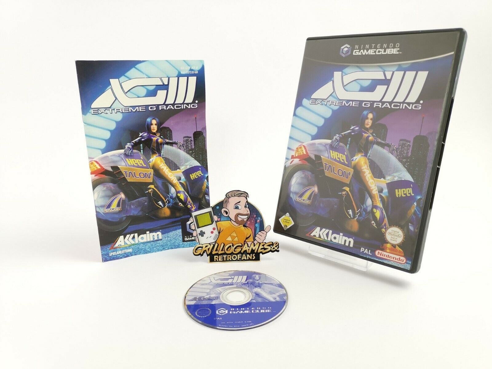 Nintendo Gamecube Spiel " Extreme-G Racing " Game Cube | OVP | dt. PAL