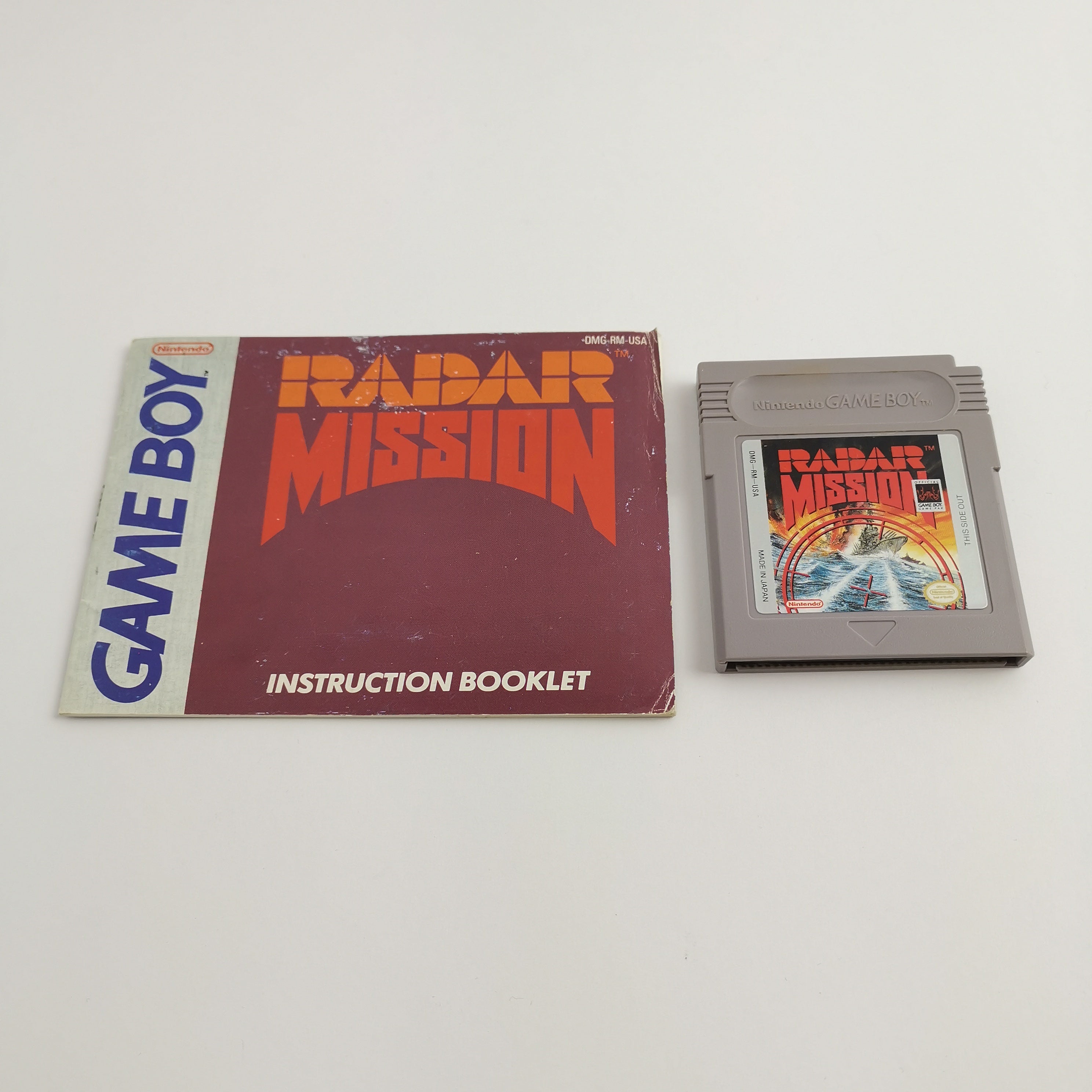 Nintendo Gameboy Classic Spiel " Radar Mission " GB NTSC-U/C USA | OVP
